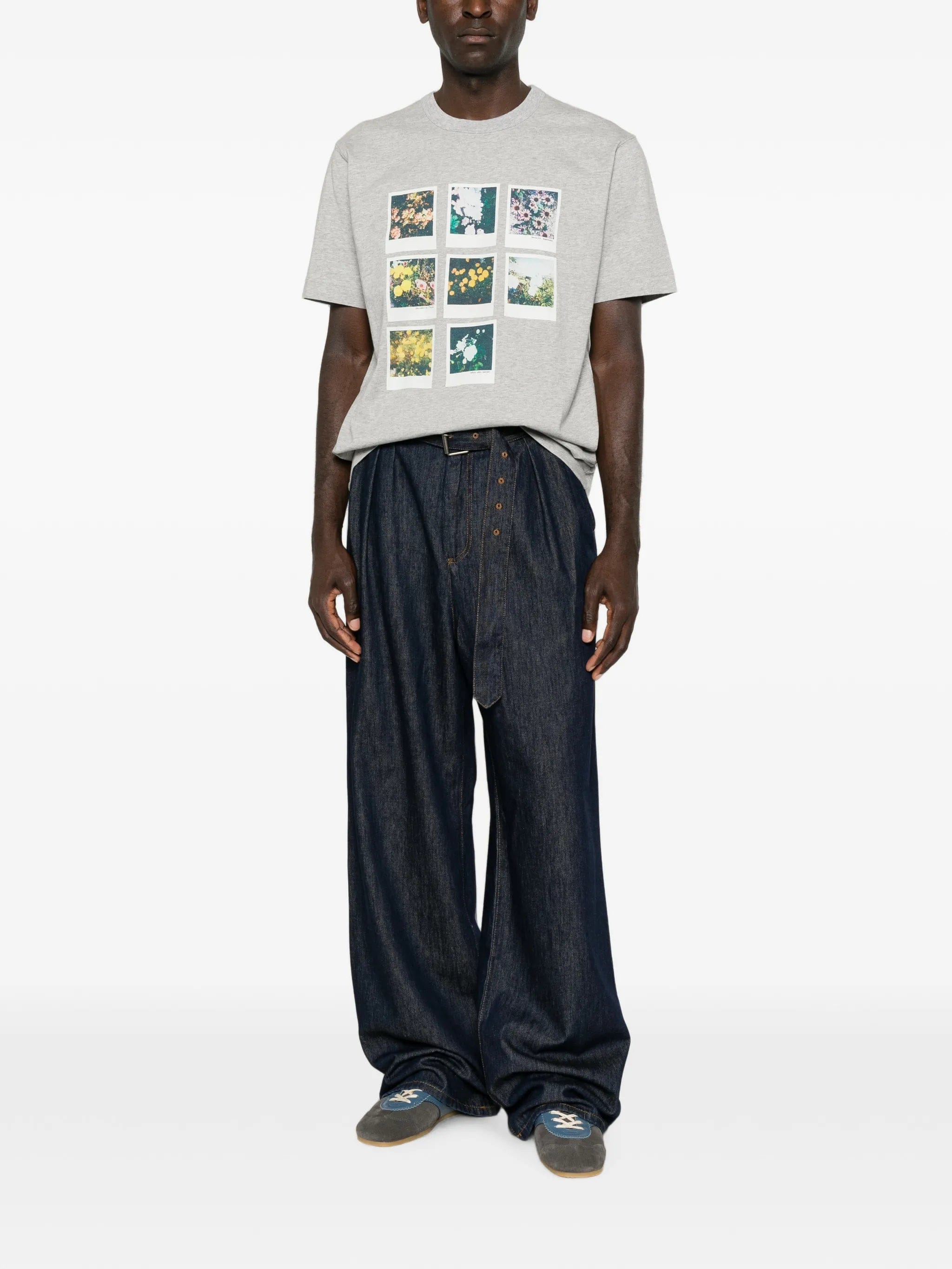 Dries Van Noten floral - print T - shirt