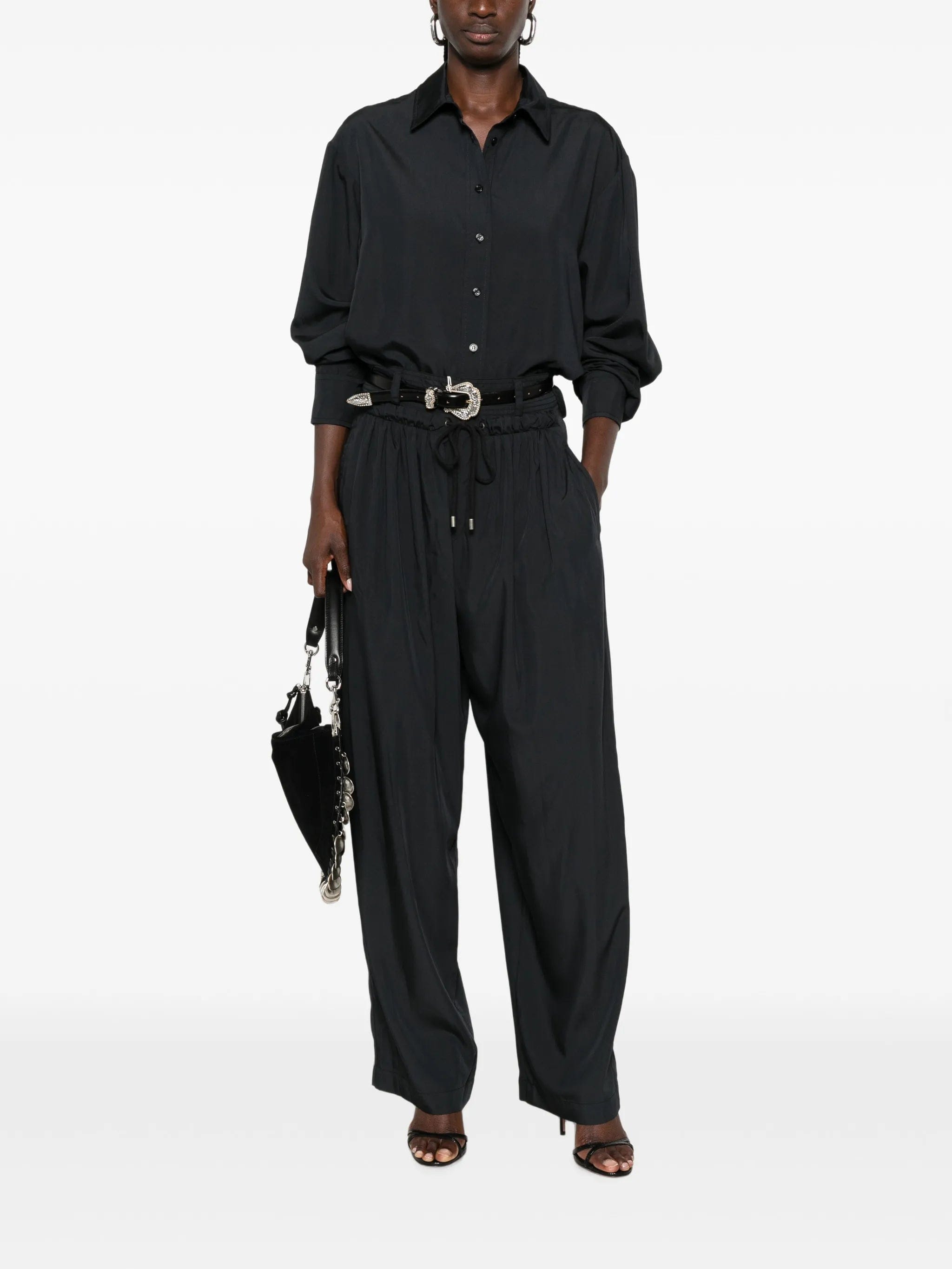Isabel Marant Fabriza long - sleeve button - down shirt