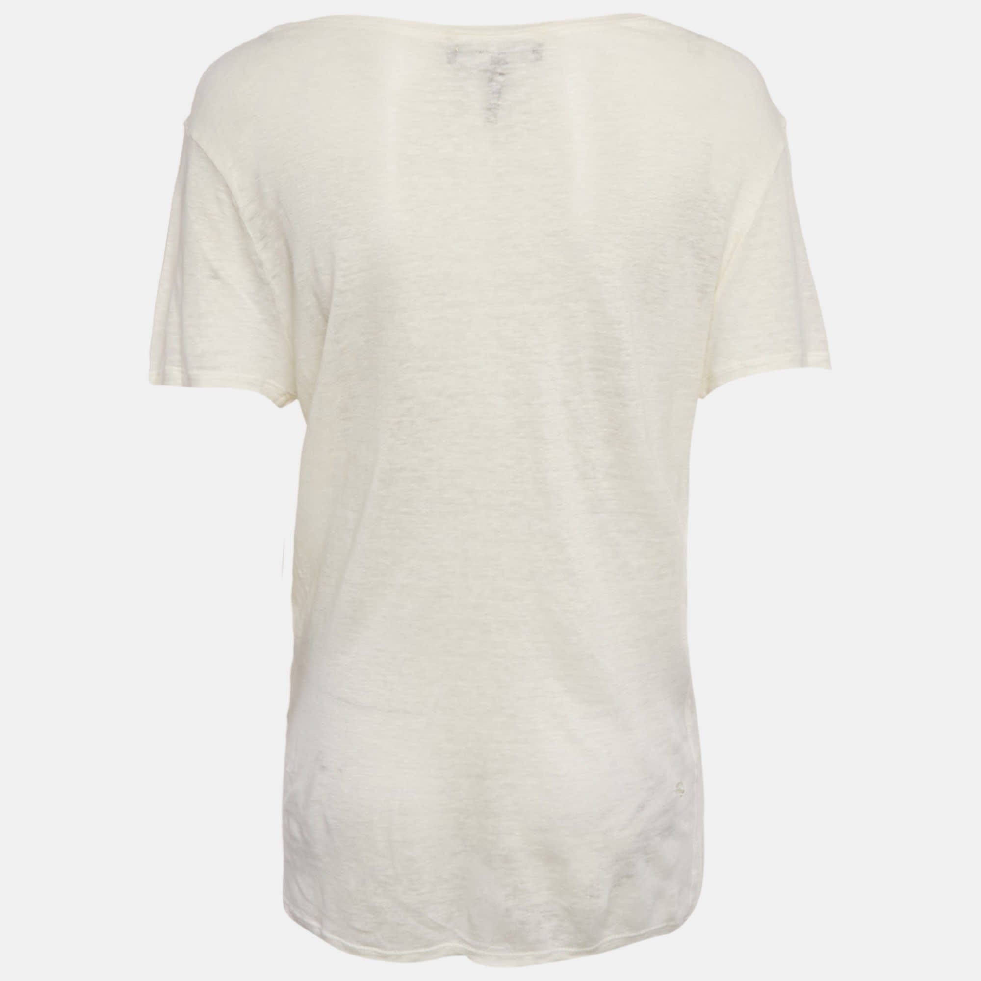 Isabel Marant Off - White Jersey T - Shirt