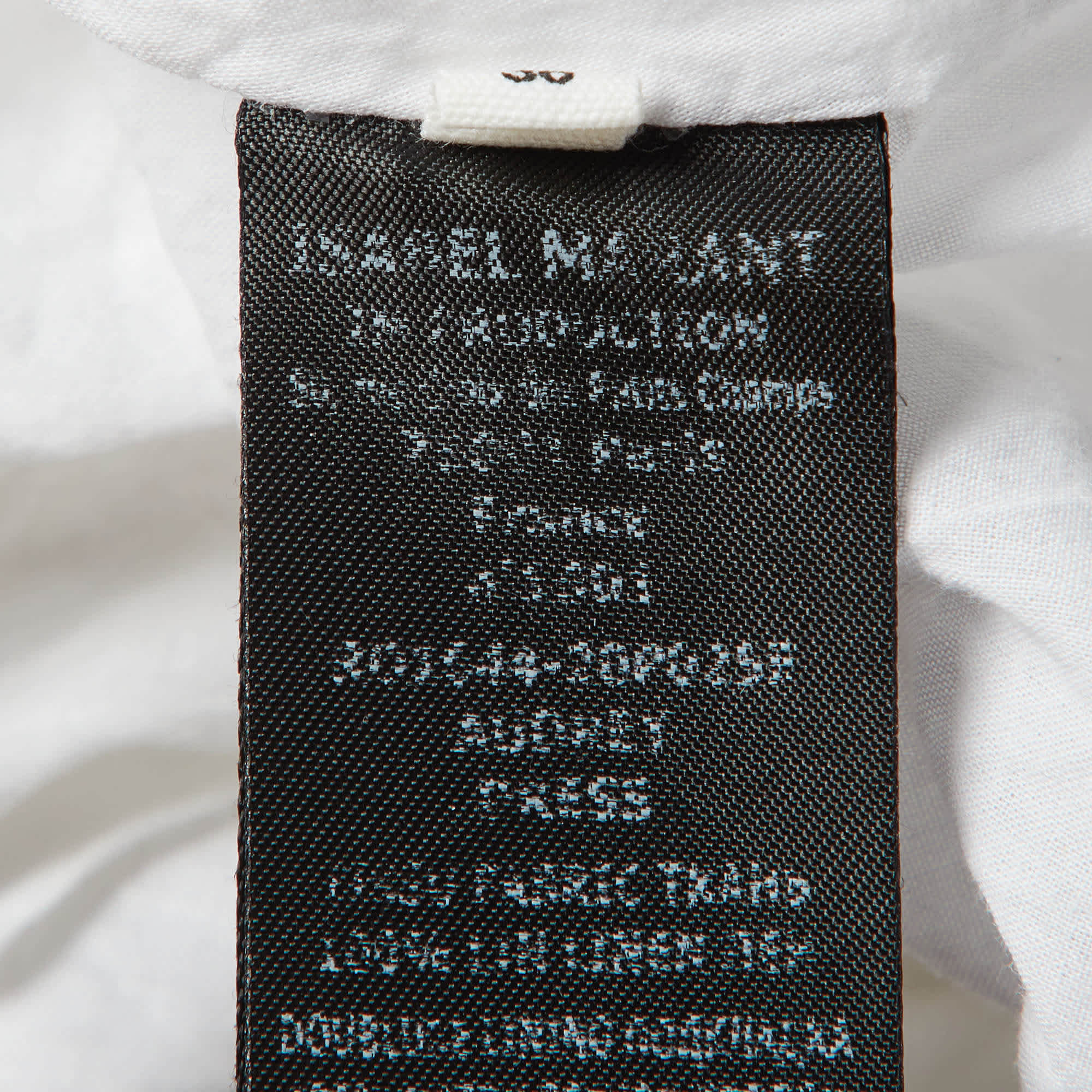 Isabel Marant étoile White Linen Ruffled Audrey Mini Dress