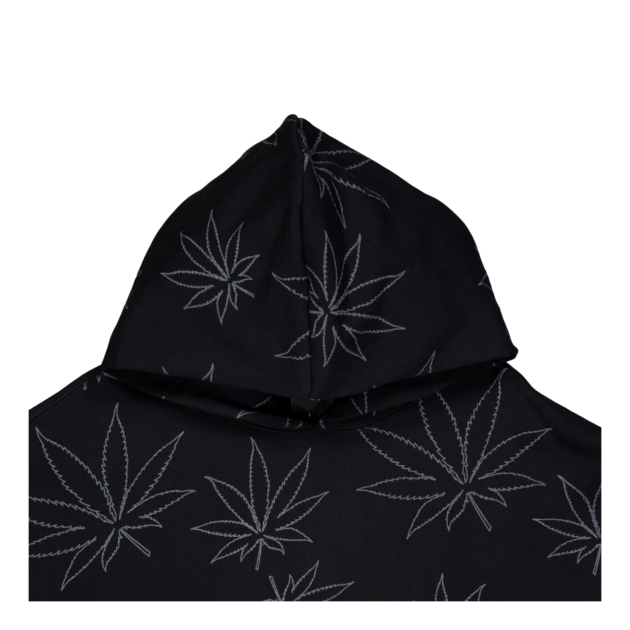 HUF Plantlife Fleece Hoodie Black
