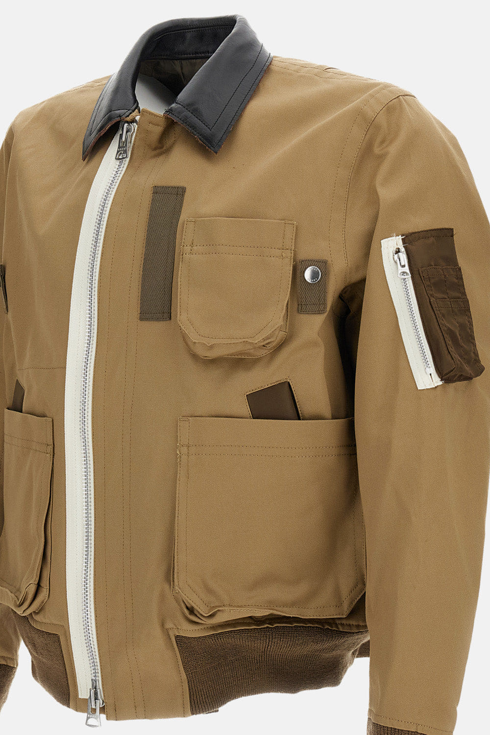 Sacai BLOUSON IN CHINO DI COTONE