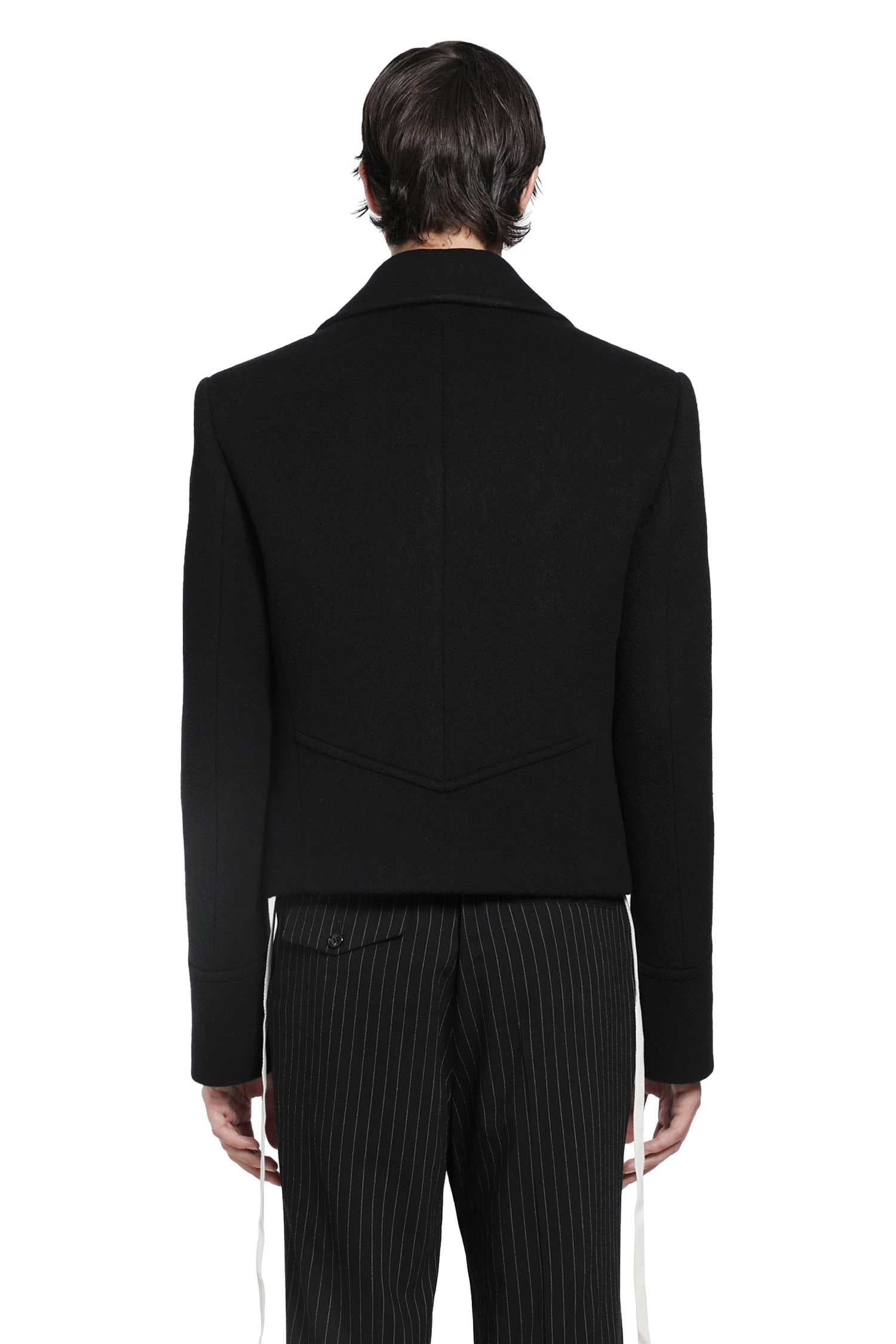 ANN Demeulemeester Dalmar Double - Breasted Short Caban