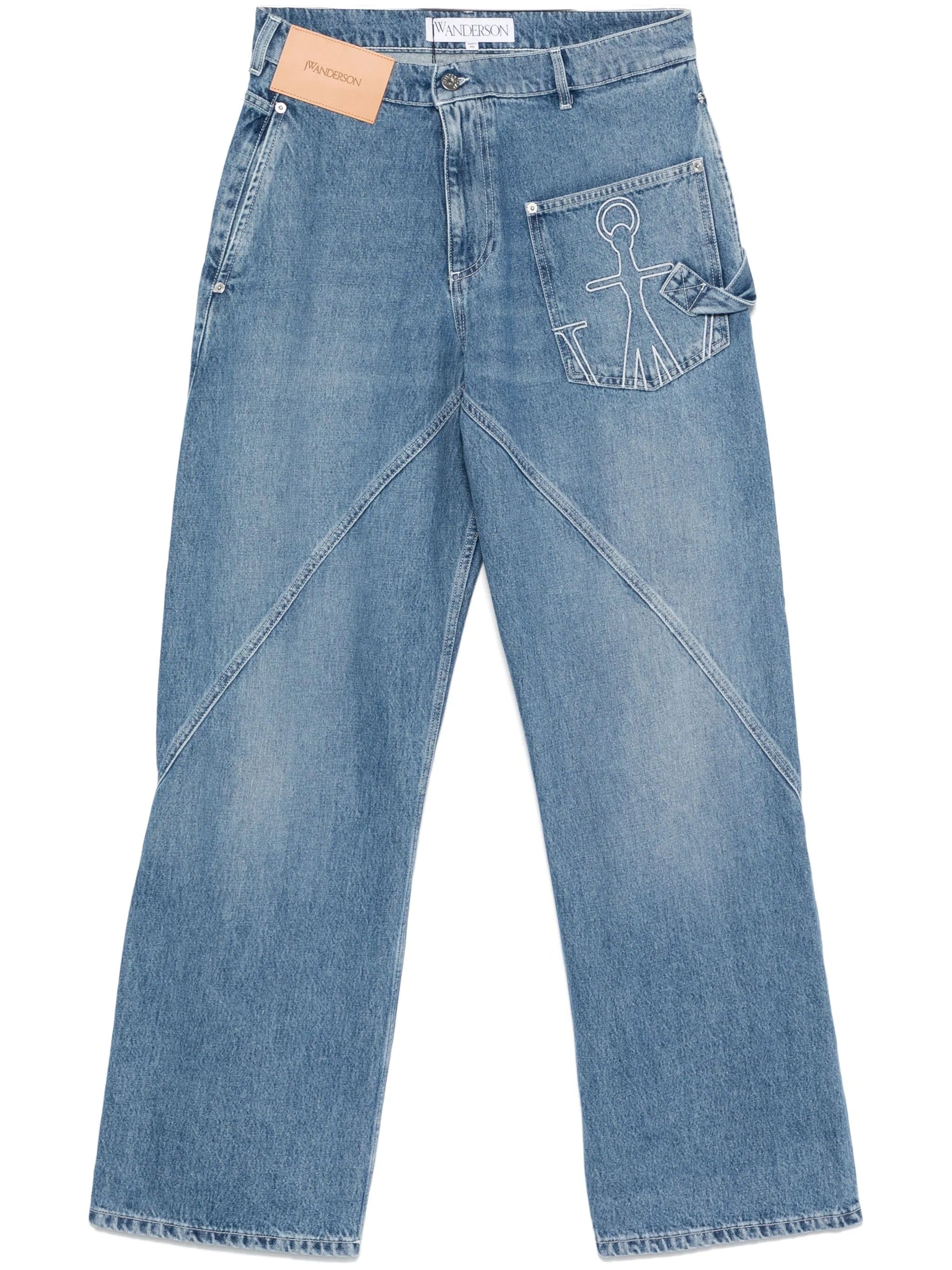 JW Anderson twisted jeans