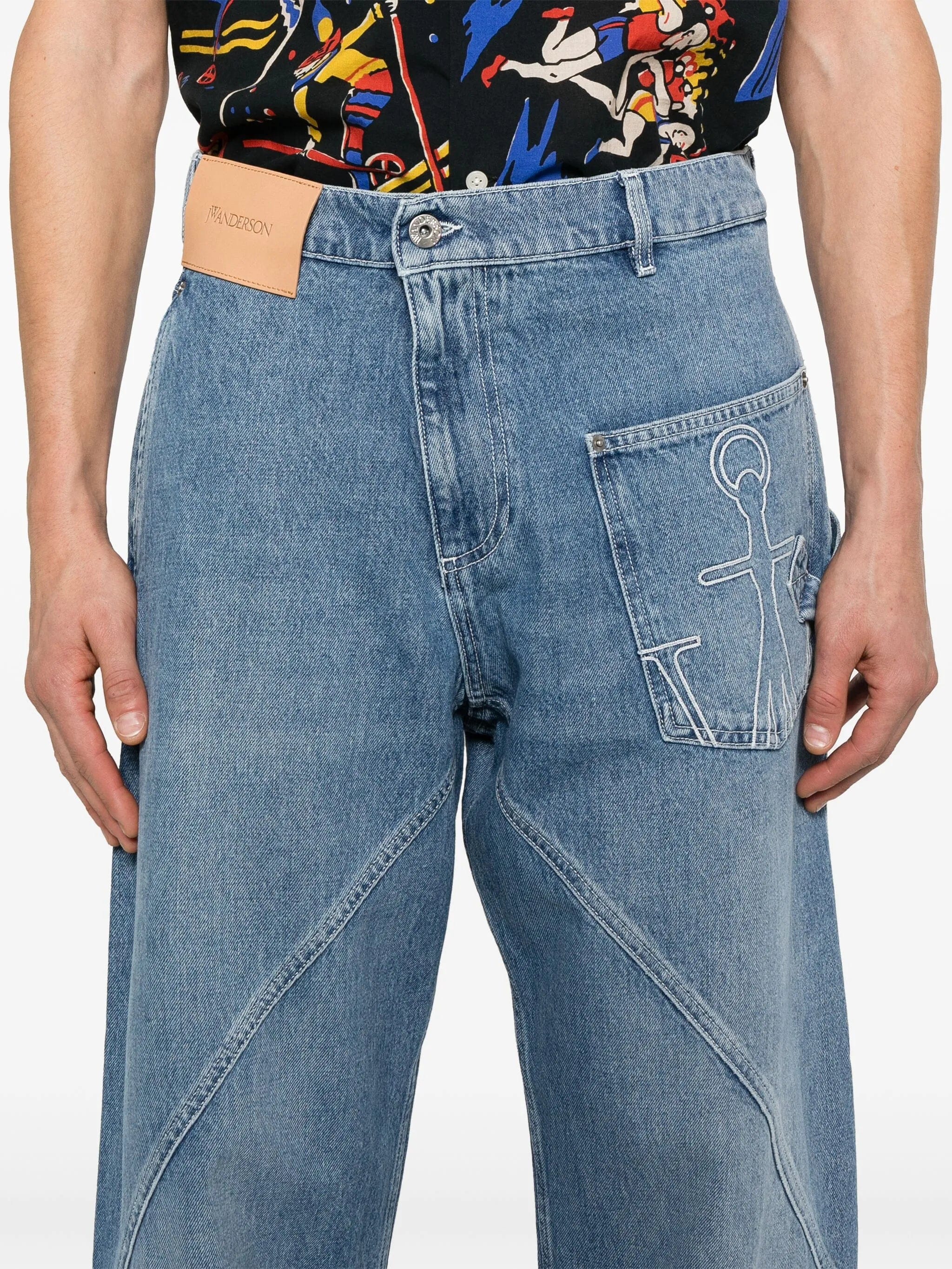 JW Anderson twisted jeans