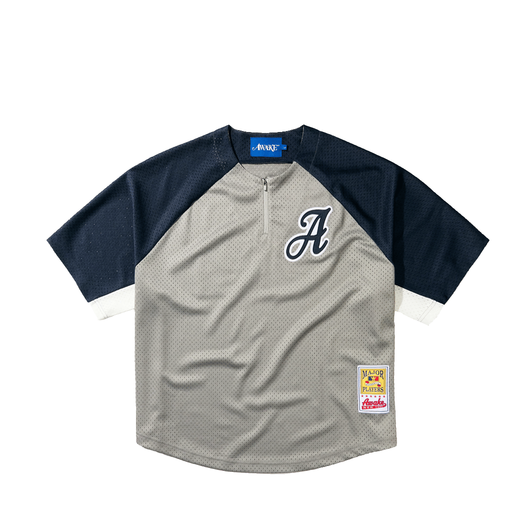 AWAKE NY ZIP BASEBALL PRACTICE JERSEY NAVY