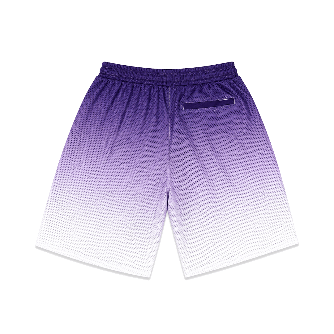 AWAKE NY GRADIENT SHORTS PURPLE
