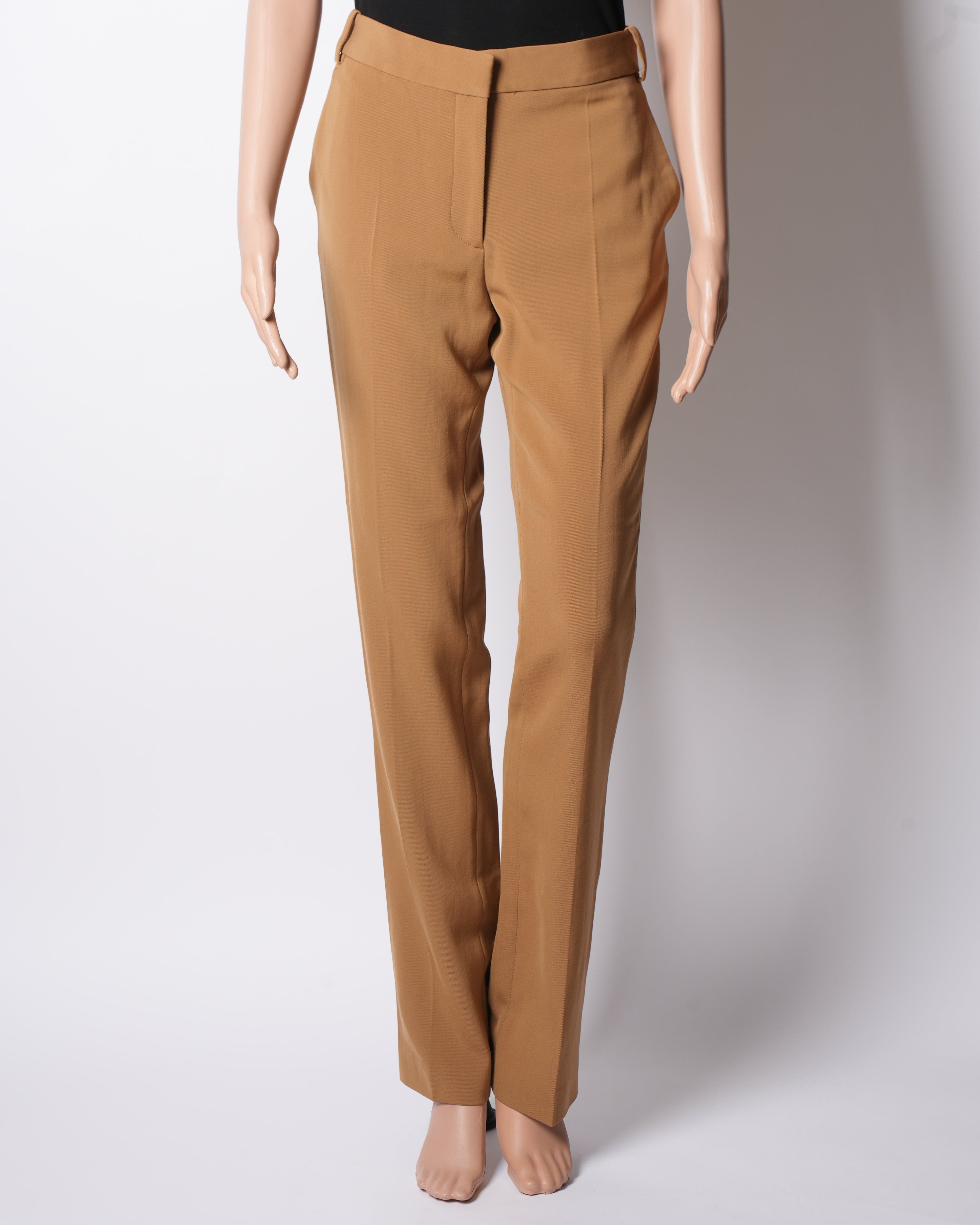 Stella Mccartney Brown Tailored Pants