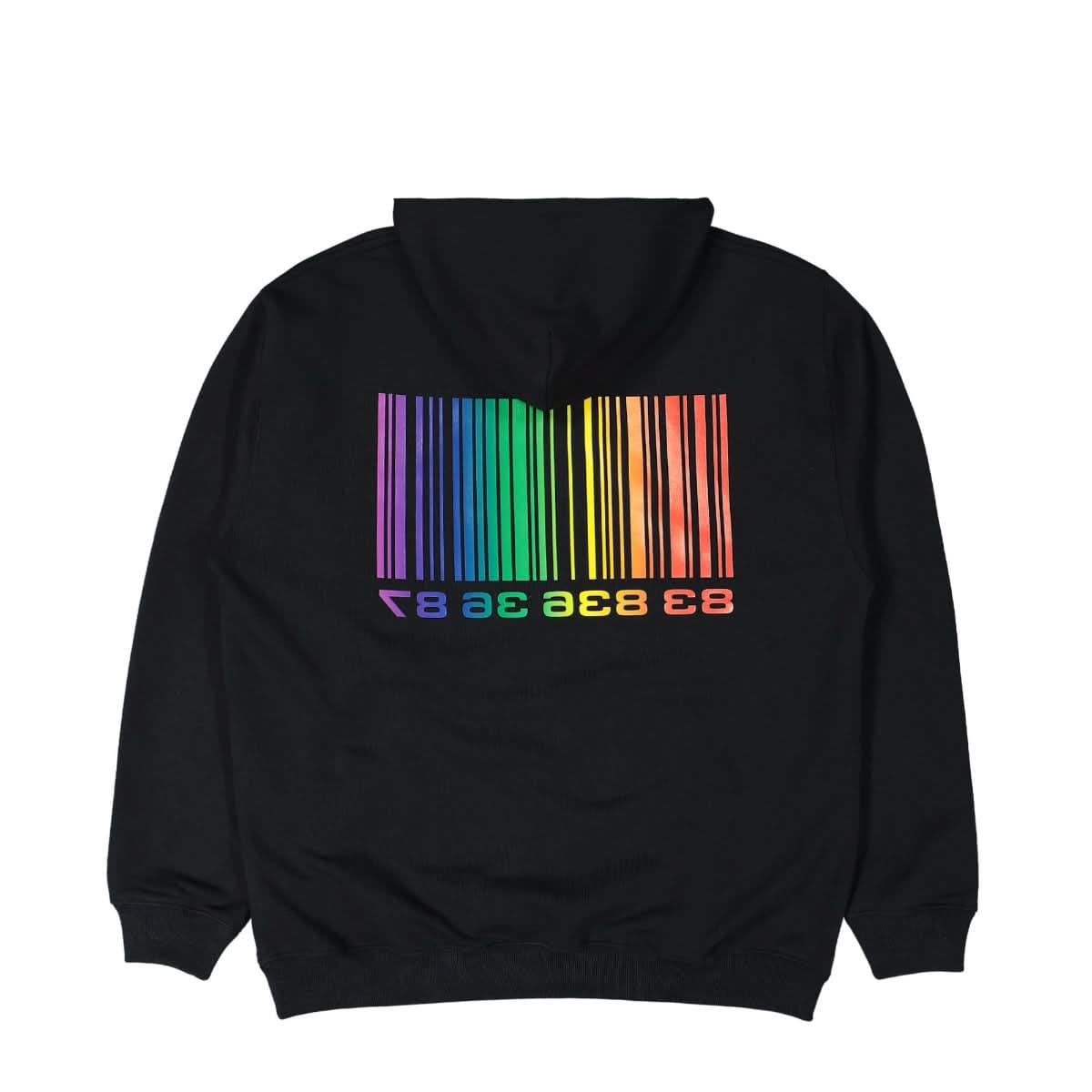Vtmnts Rainbow Big Barcode Hoodie