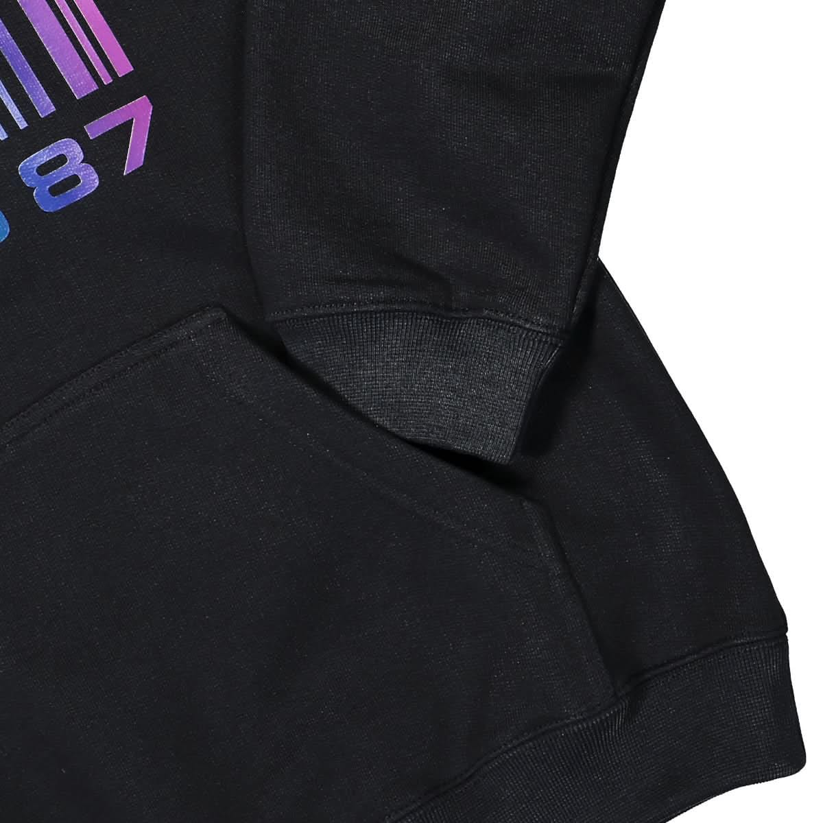Vtmnts Rainbow Big Barcode Hoodie