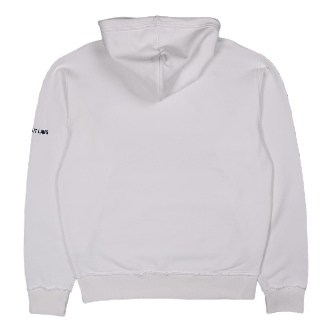 Helmut Lang Trapunto Hoodie White