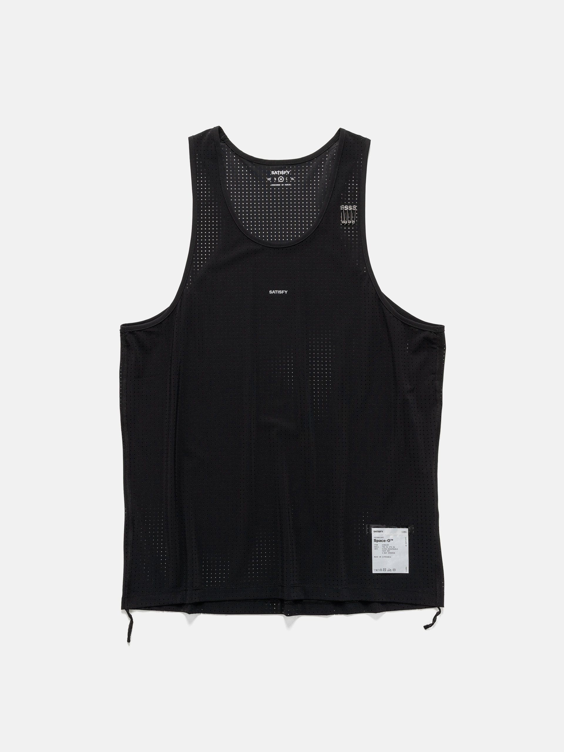 Satisfy Space - O Singlet Black
