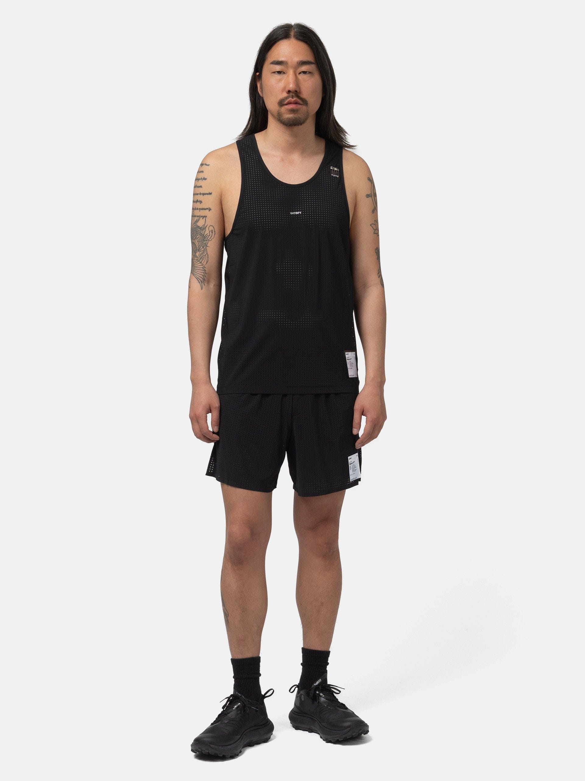 Satisfy Space - O Singlet Black