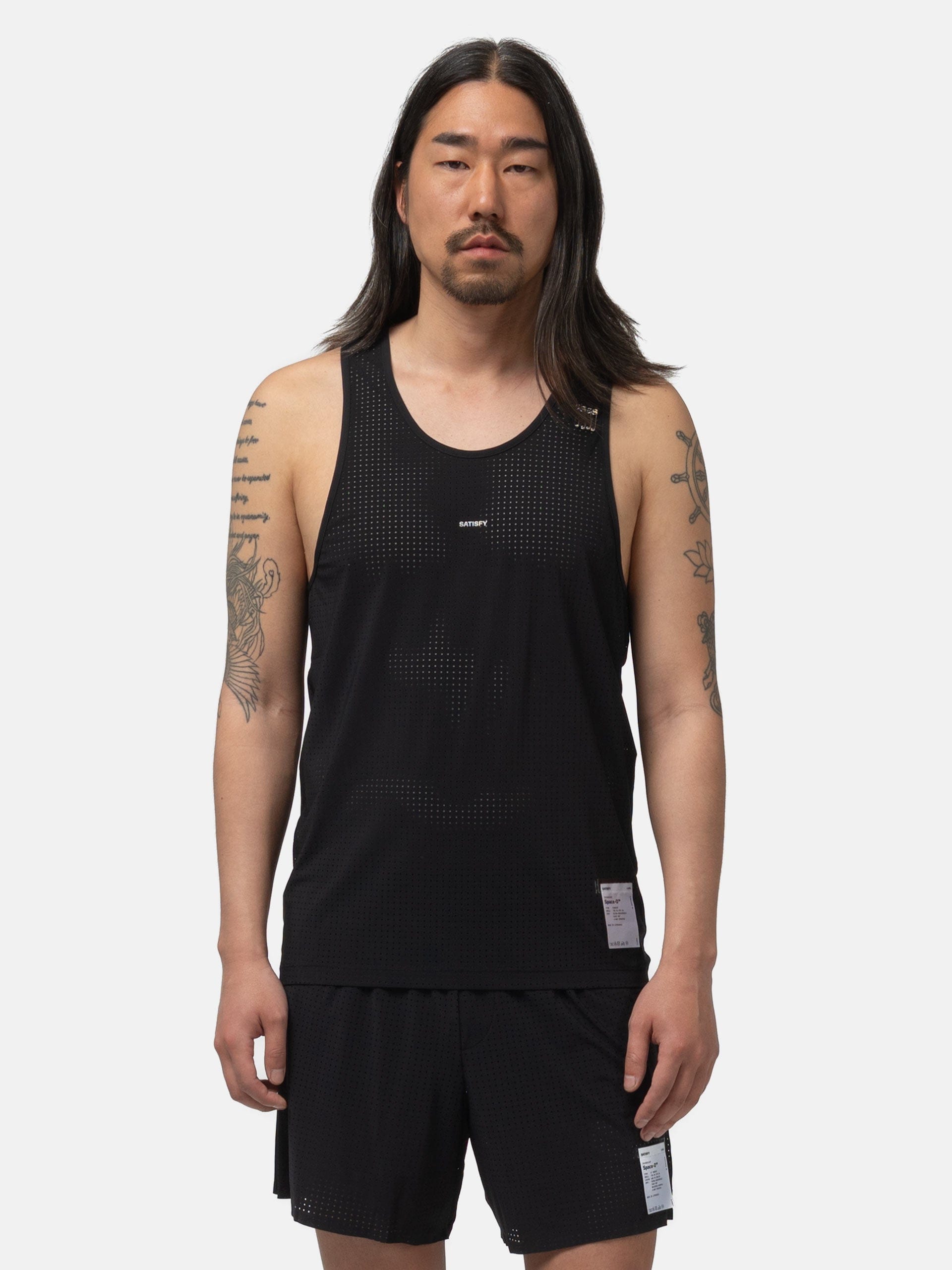 Satisfy Space - O Singlet Black