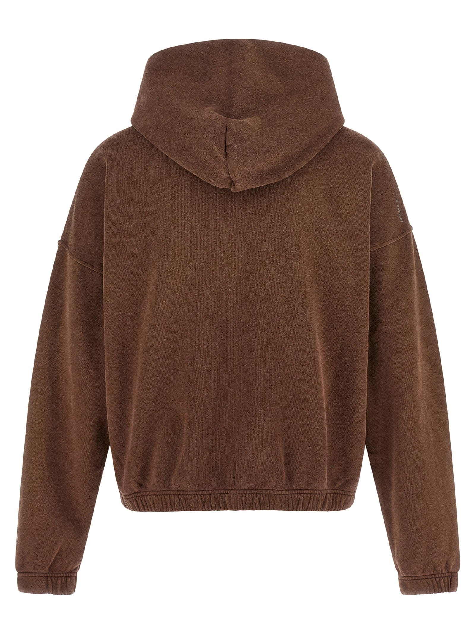 Satisfy Organic Cotton French Terry Hoodie — Brown