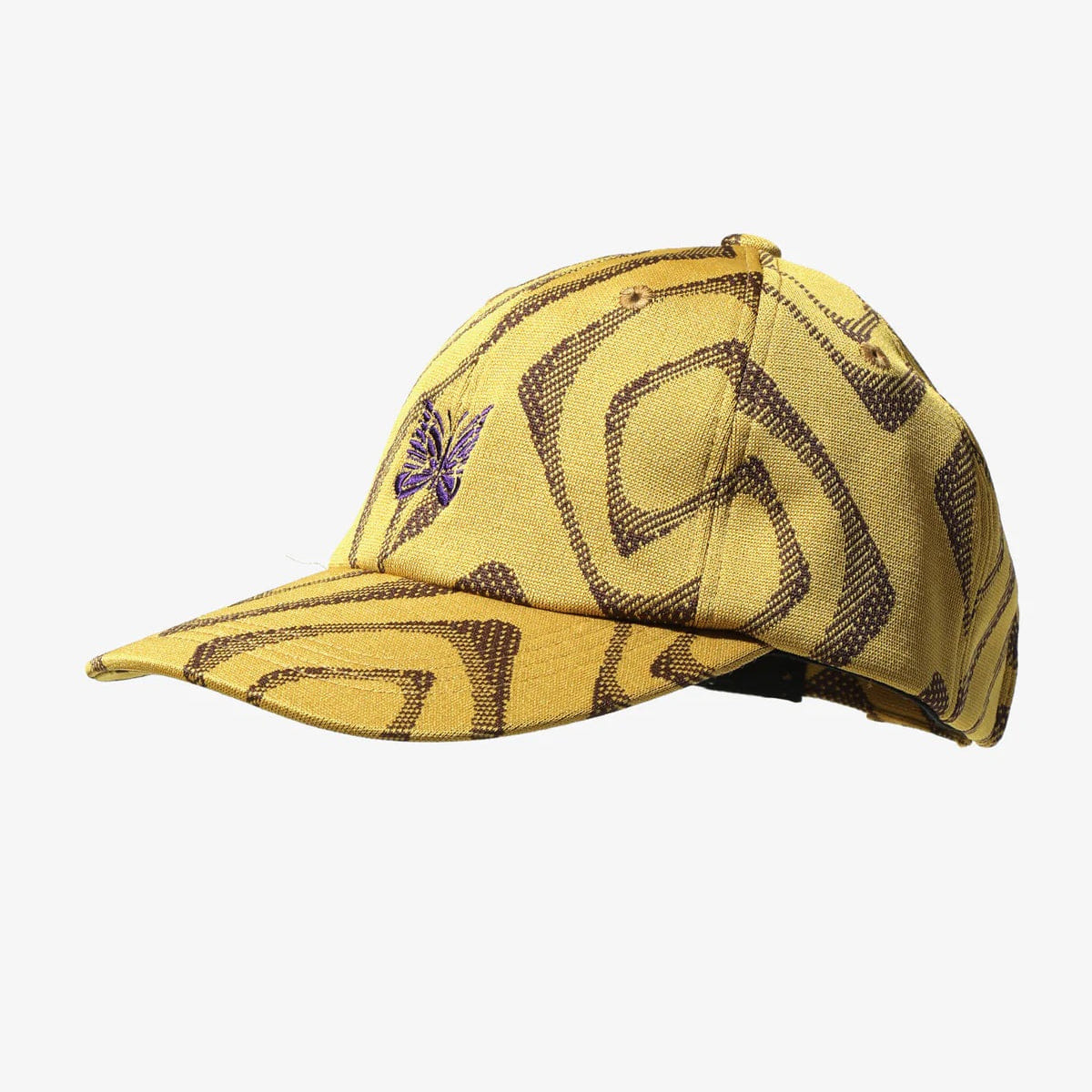 Needles Baseball Cap - Poly Jq D - mustard