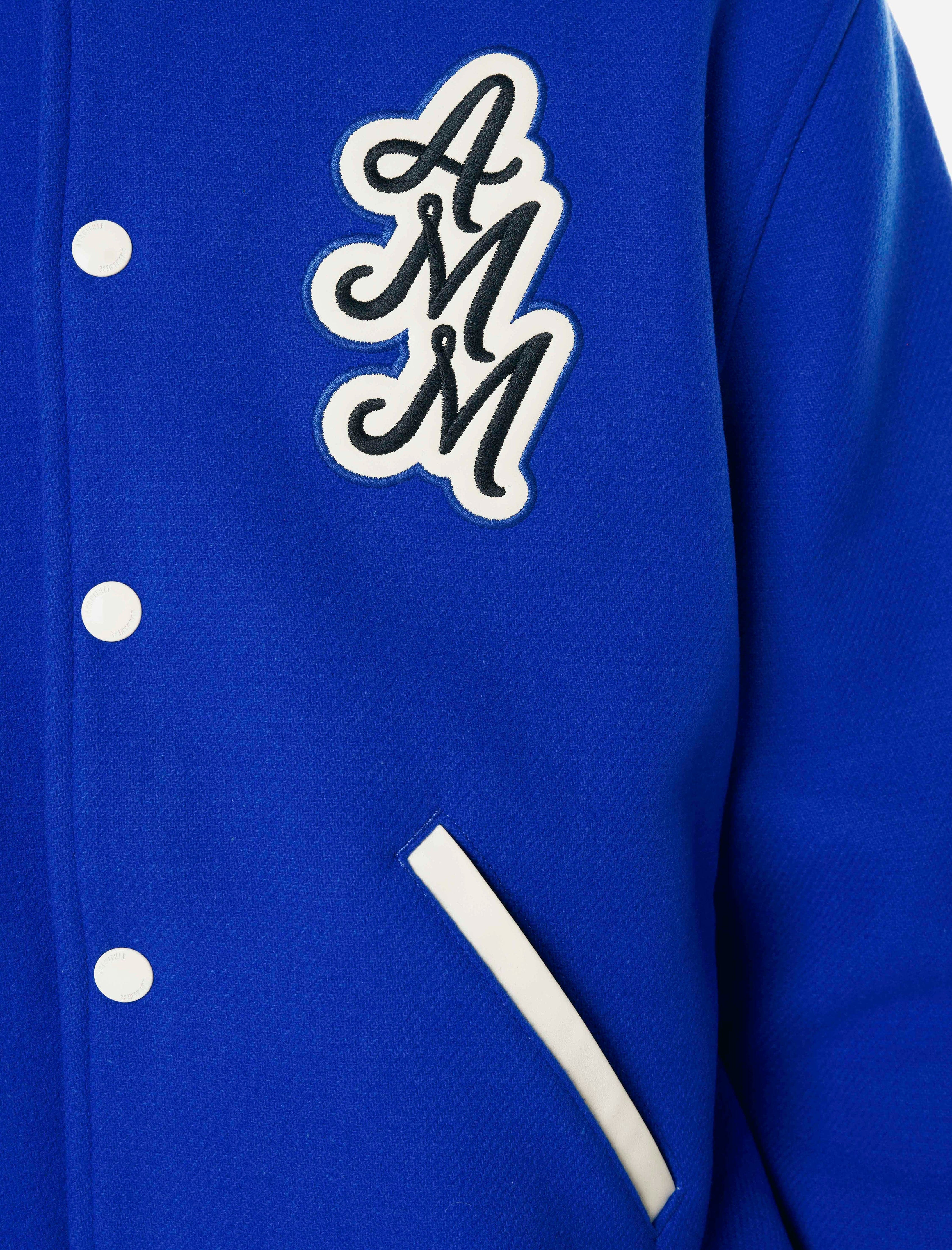 Blue A MA MANIÉRE ROYAL BLUE VARSITY JACKET