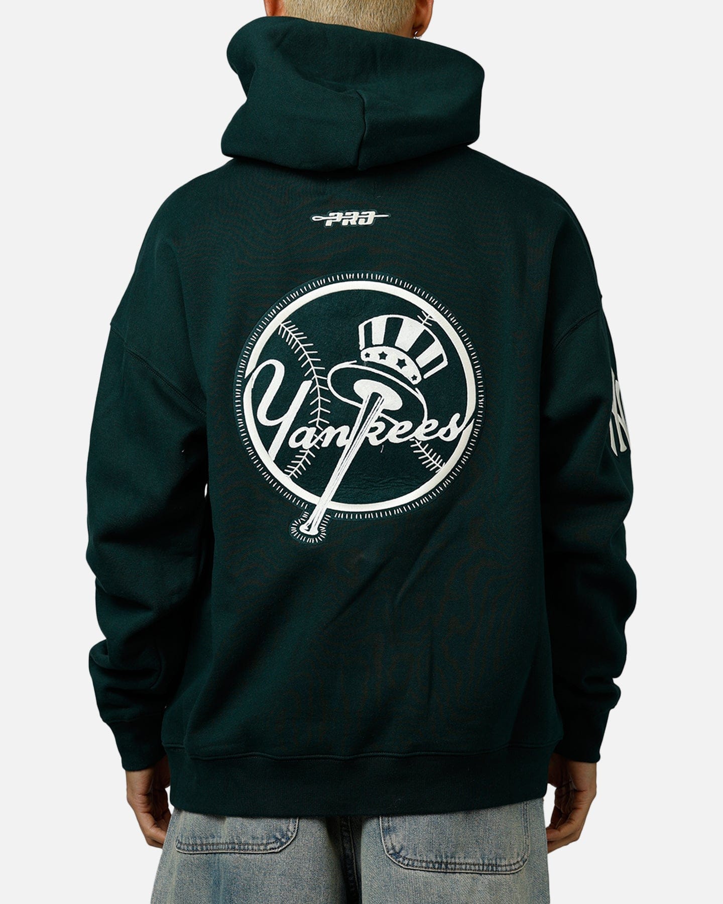 PRO Standard New York Yankees Tapestry 2.0 Hoodie Dark Green