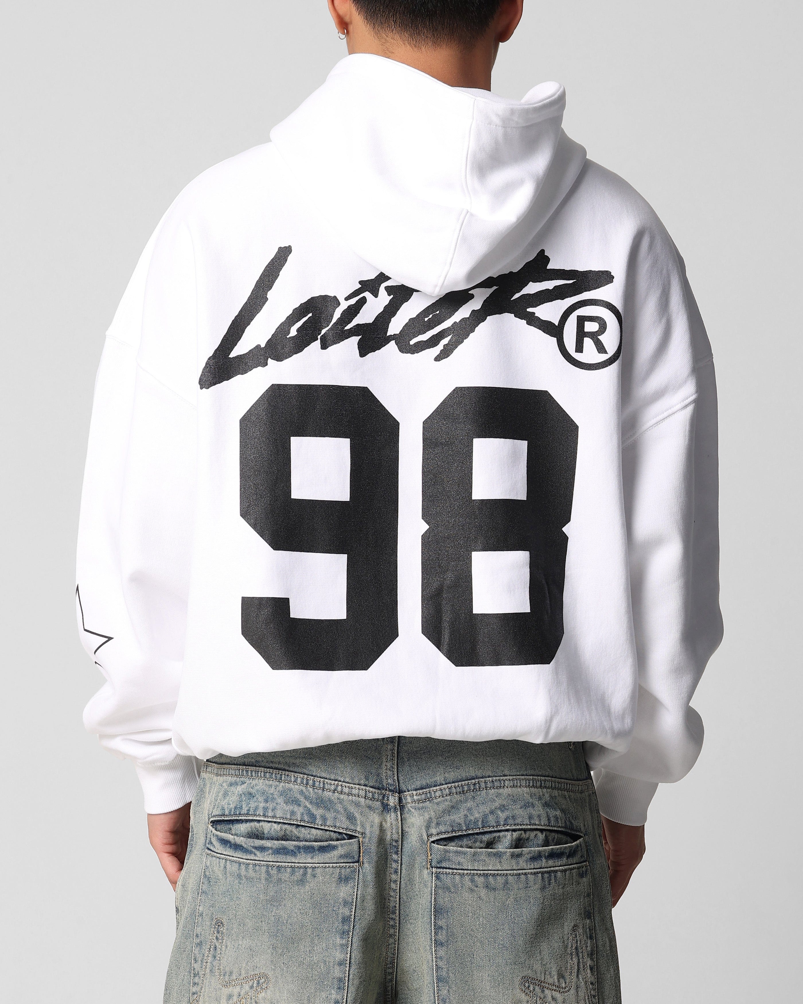 Loiter Training Day Hoodie White