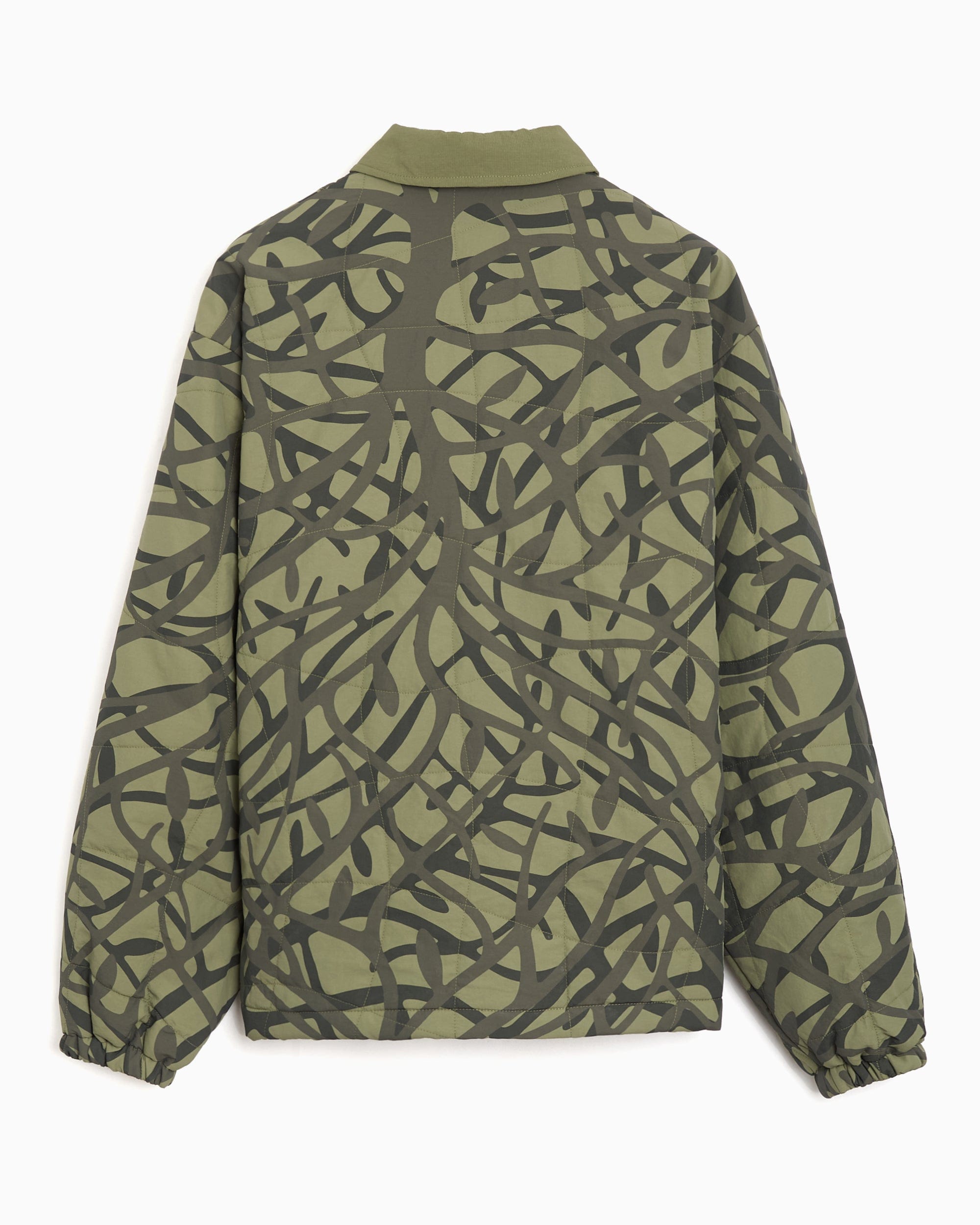 By Parra Chaqueta guateada con gráfico Boxy by Parra A Forest para hombre