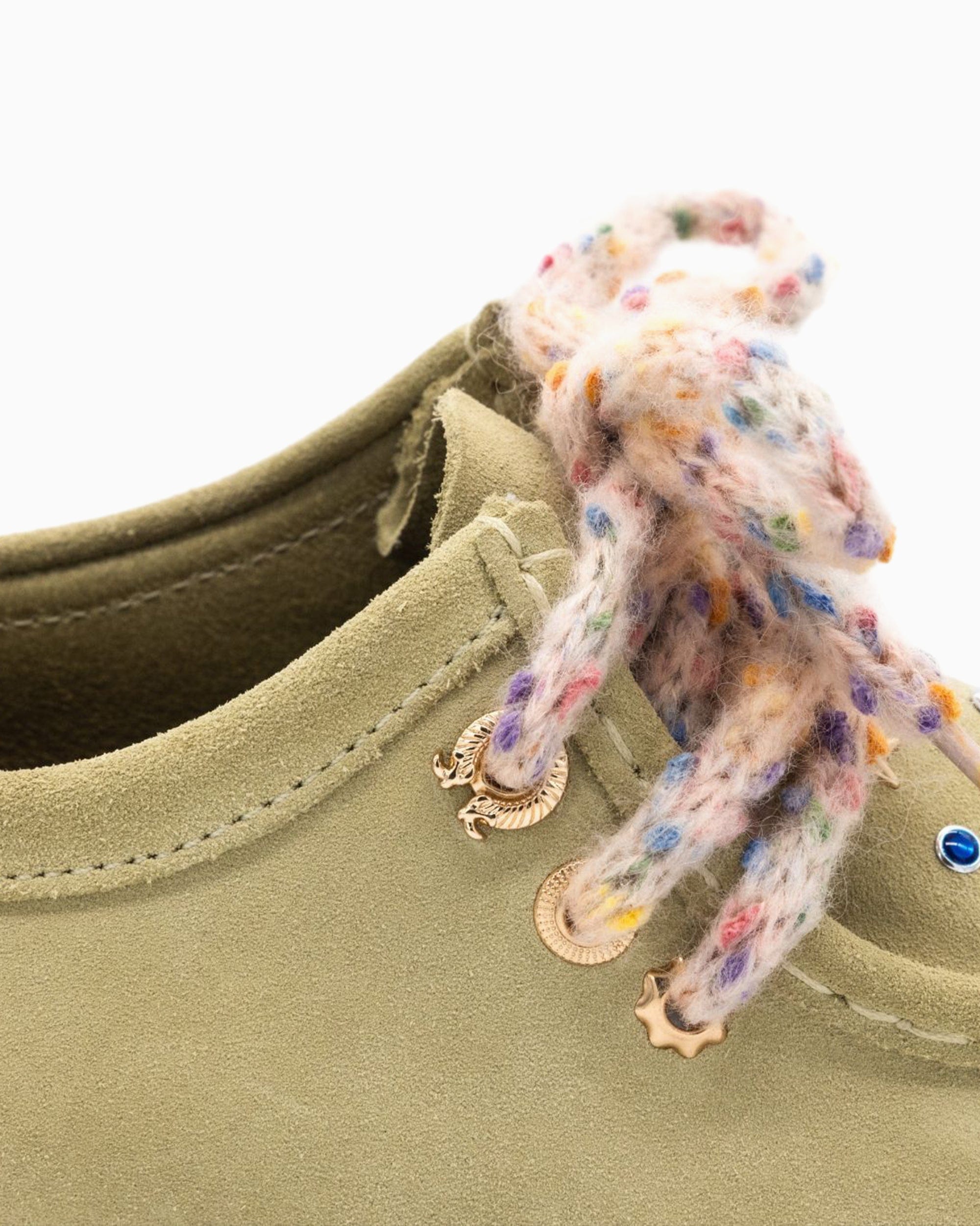 Scrapworld Zapatos SCRAPWORLD x Clarks Wallabee Custom Project para hombre