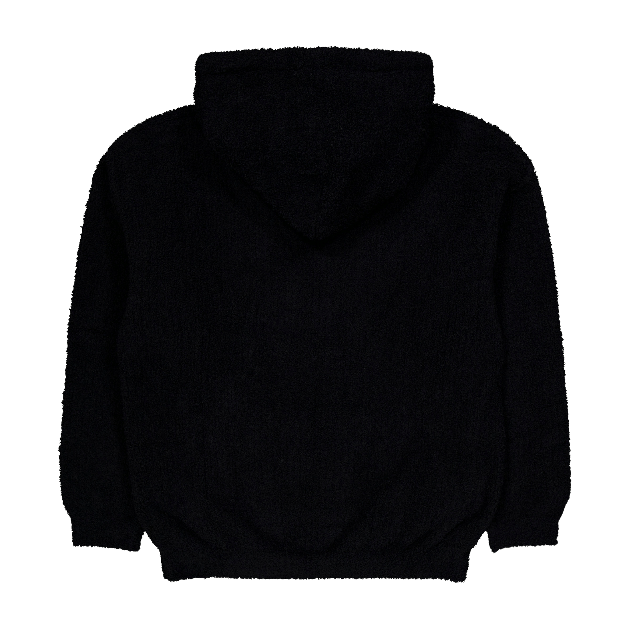 Neighborhood Fluffy Zip Up Parka Black