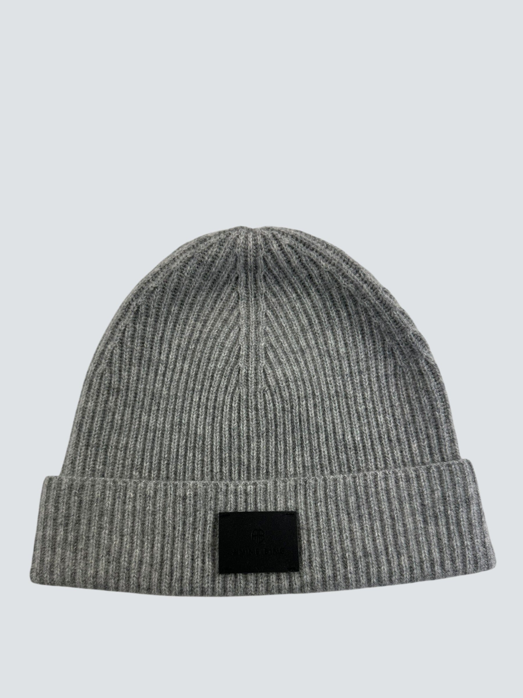 Anine Bing Grey Cashmere Hat