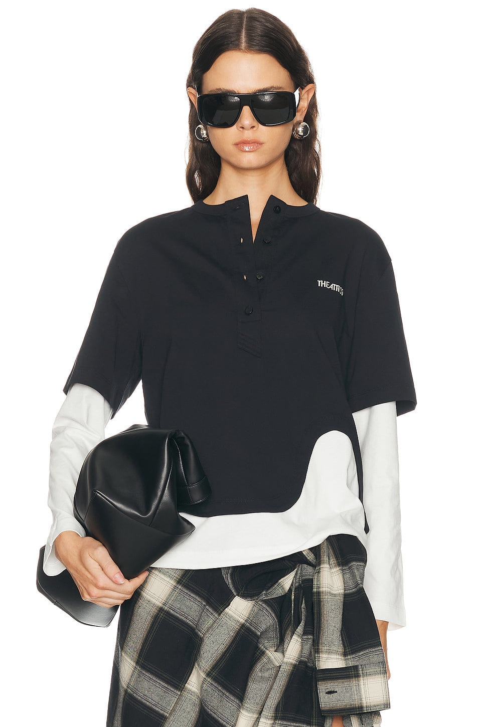 THE Attico Layered T-Shirt