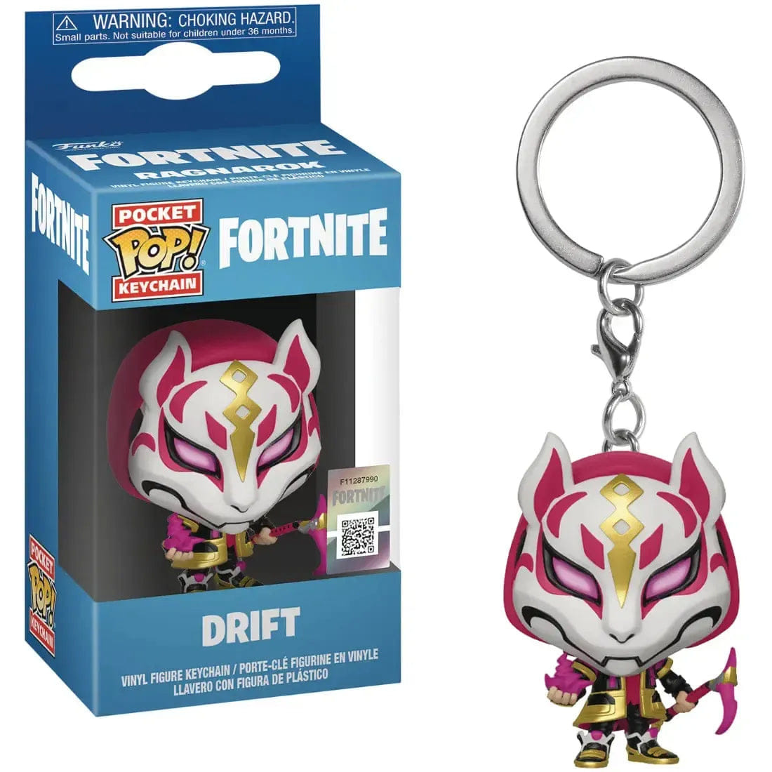 Funko Fortnite - Drift Figure Keychain (1.5") - Funko - Pocket Pop! Keychain Series