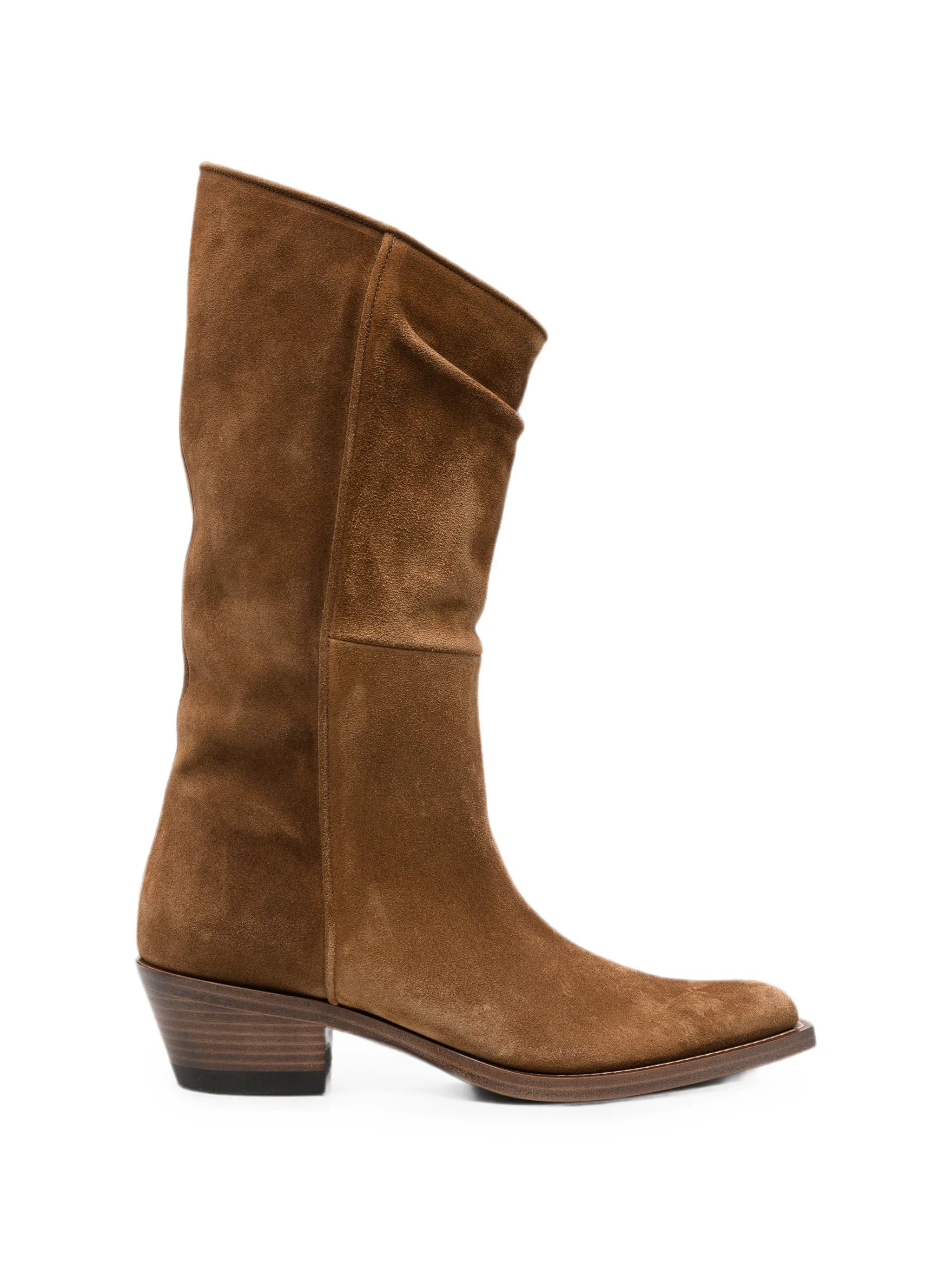 Khaite Clive suede boots