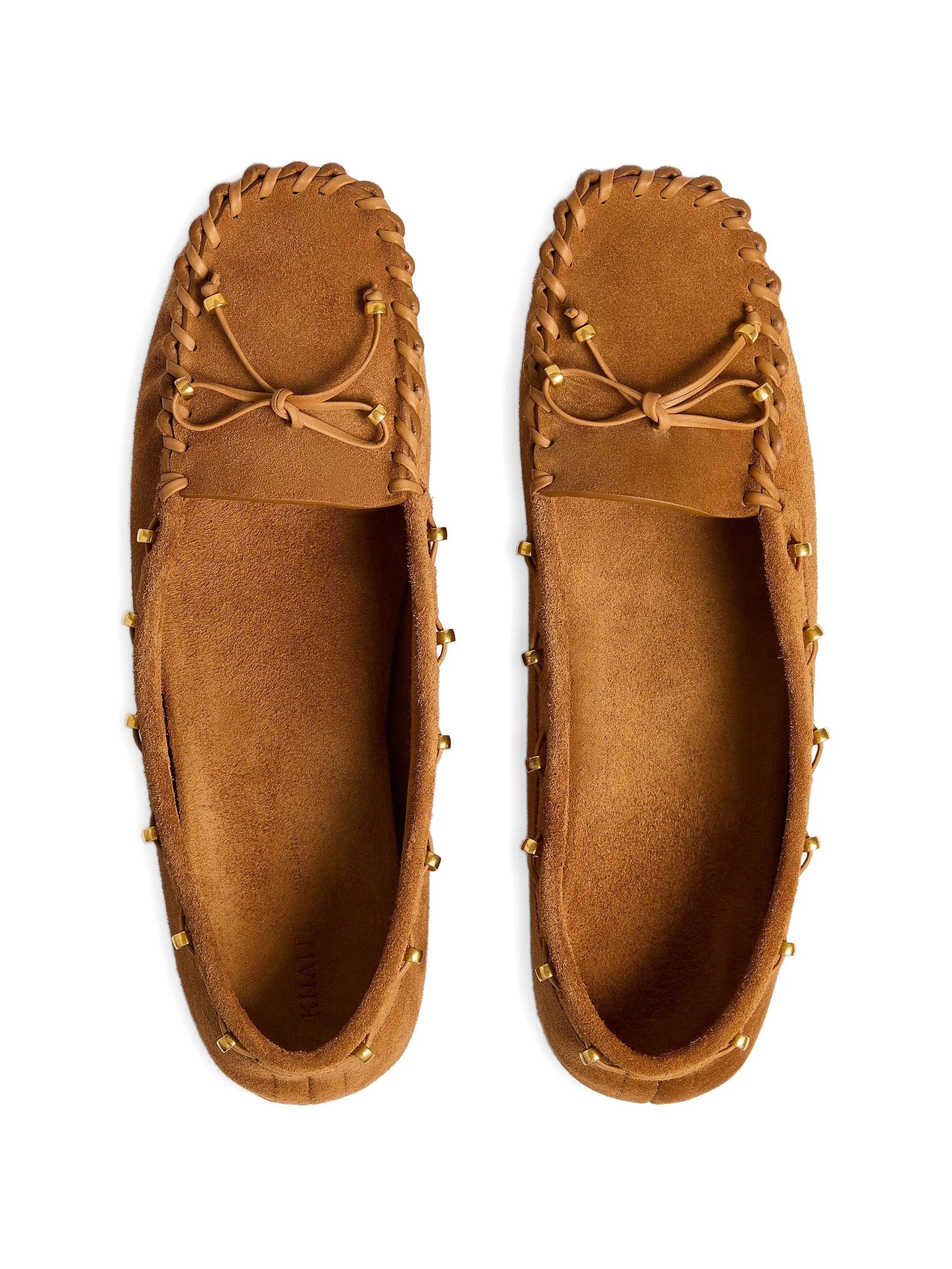 Khaite Milly leather loafers