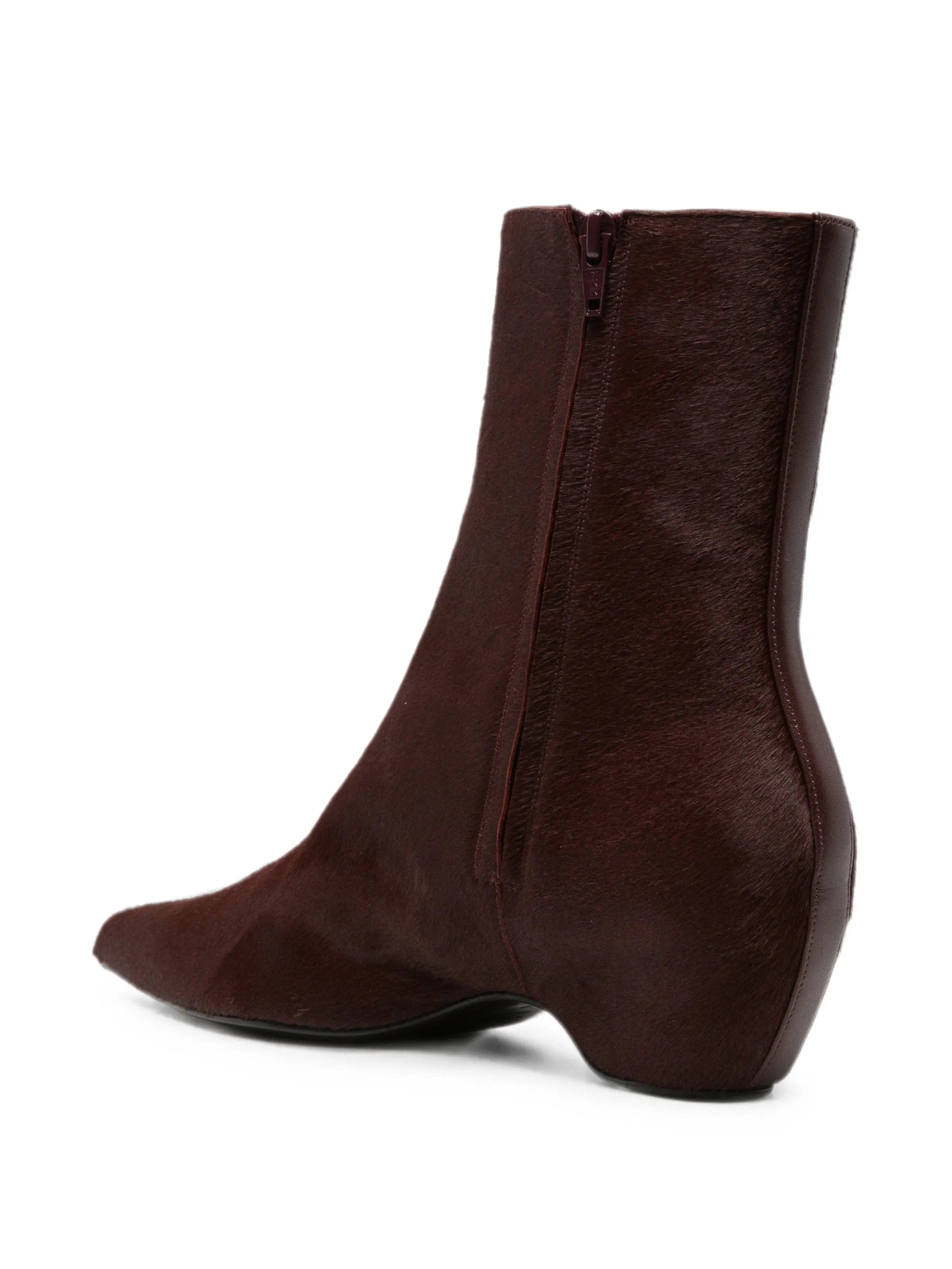 Khaite Sybil wedge - heel ankle boots