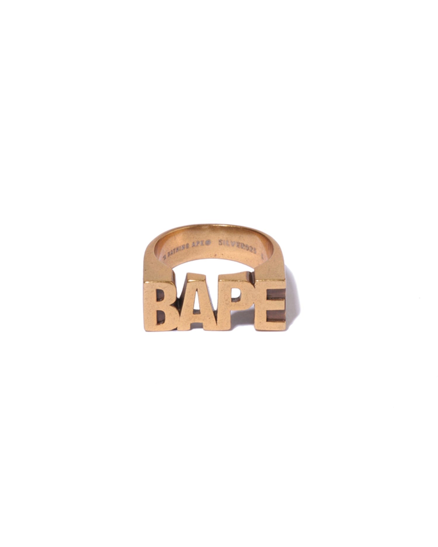 A Bathing APE BAPE Logo Ring