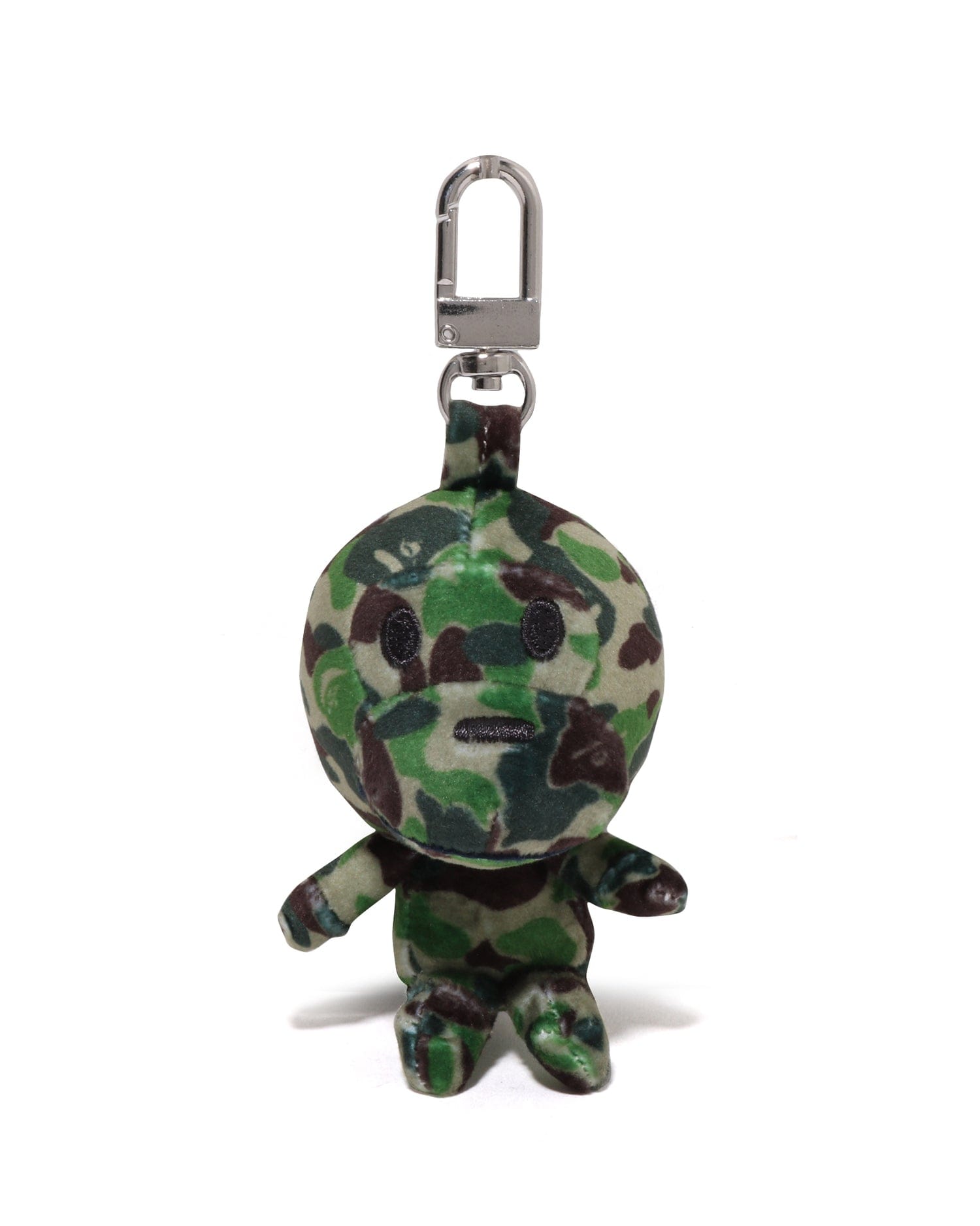 A Bathing APE Abc Camo Baby Milo Plush Doll Key Chain