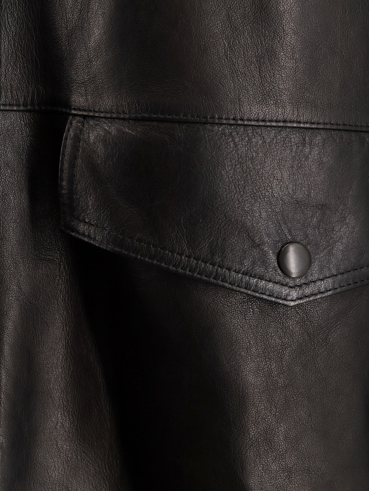 Tonywack Long padded leather Unisex jacket