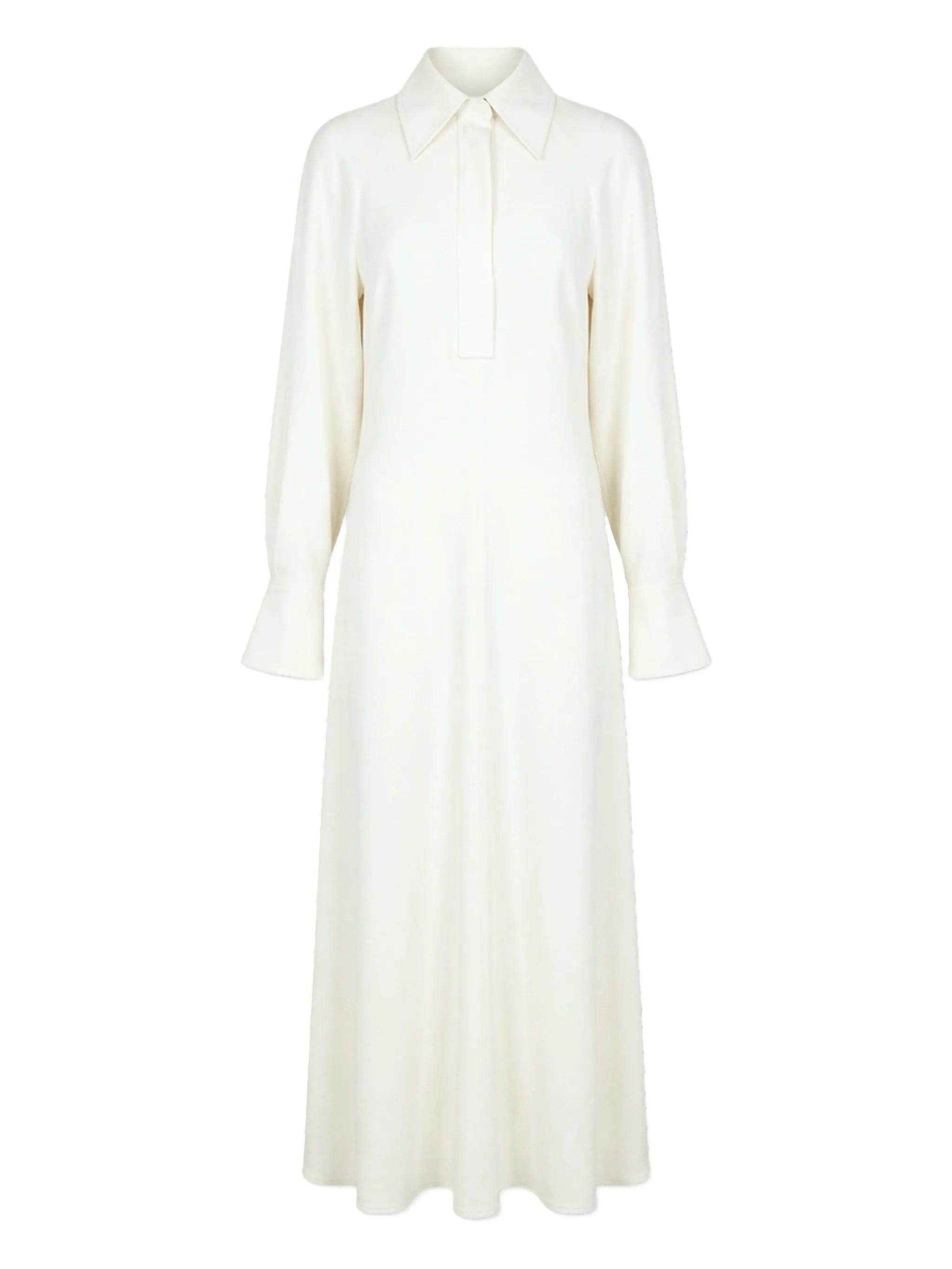 Victoria Beckham collared midi dress