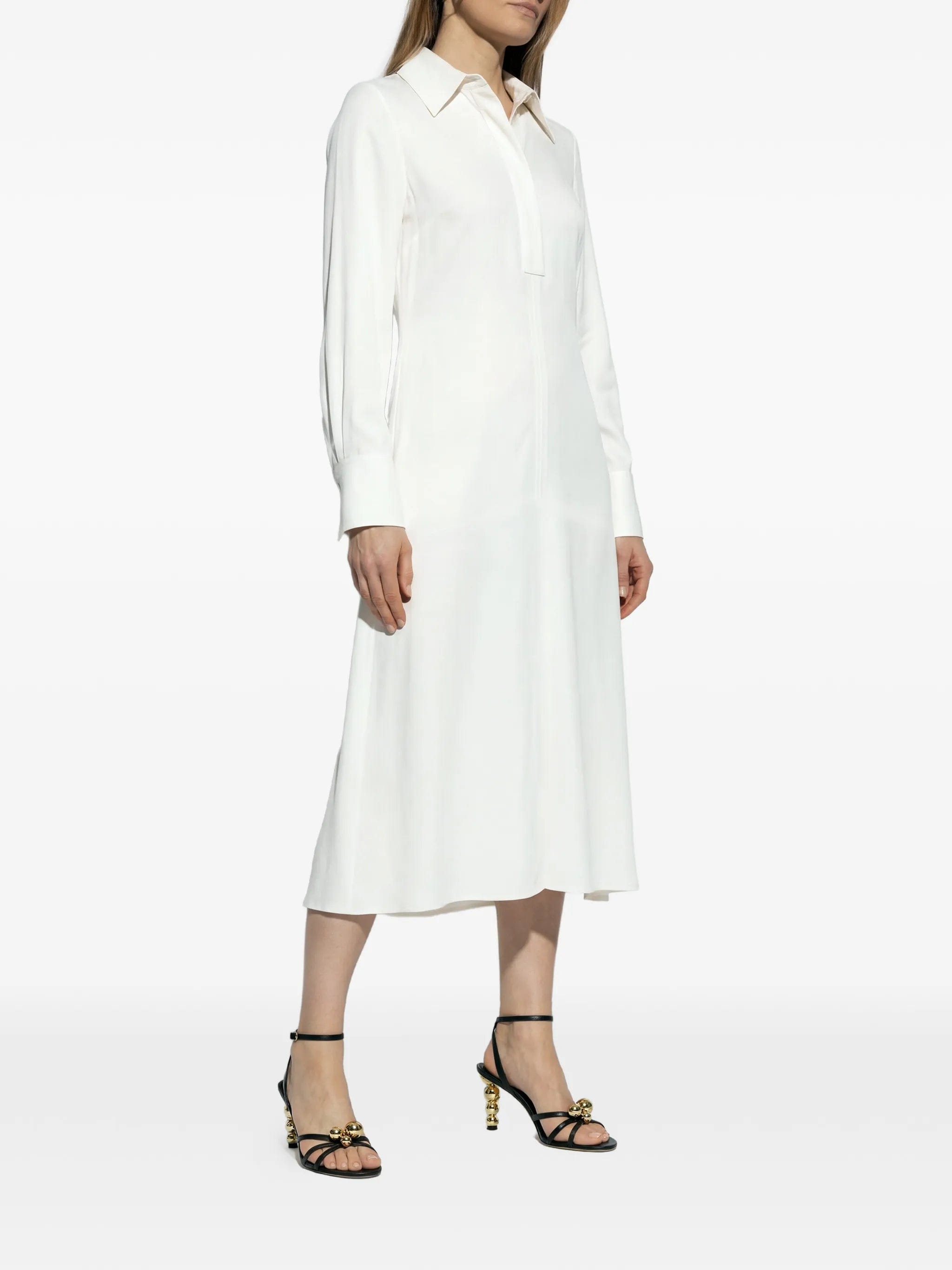 Victoria Beckham collared midi dress