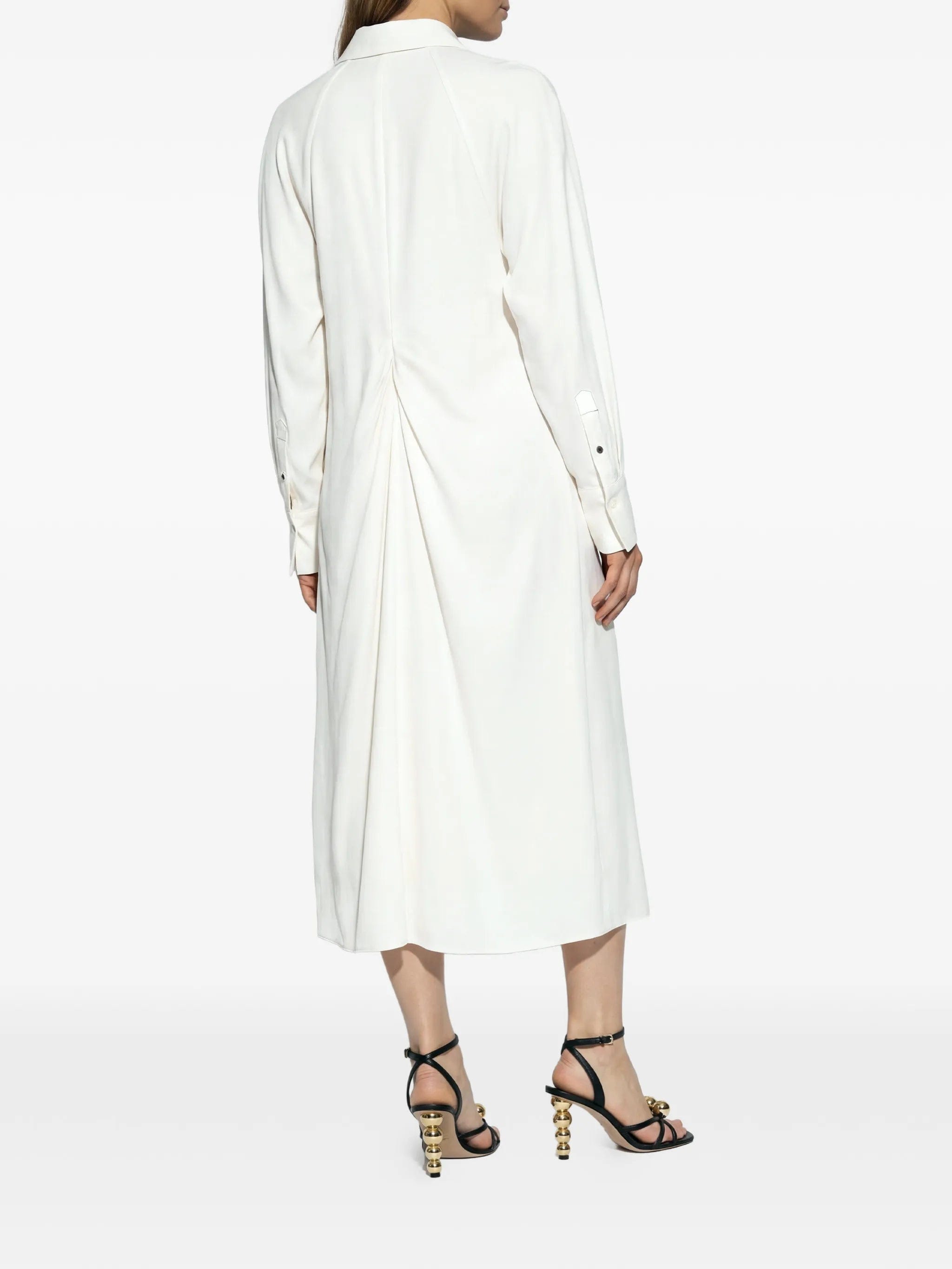 Victoria Beckham collared midi dress