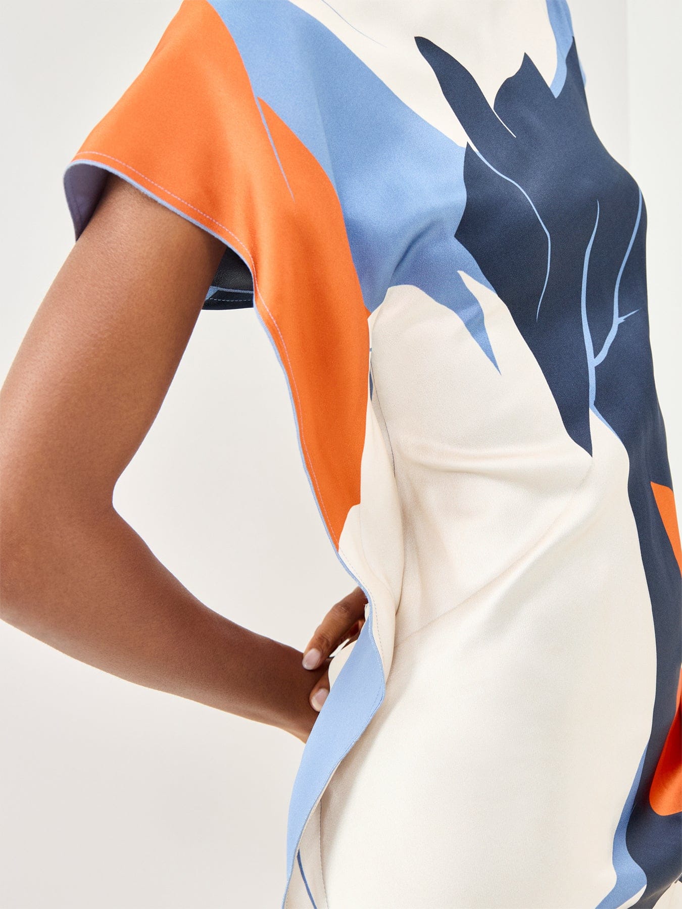 Victoria Beckham Victoria Midi Dress Multi