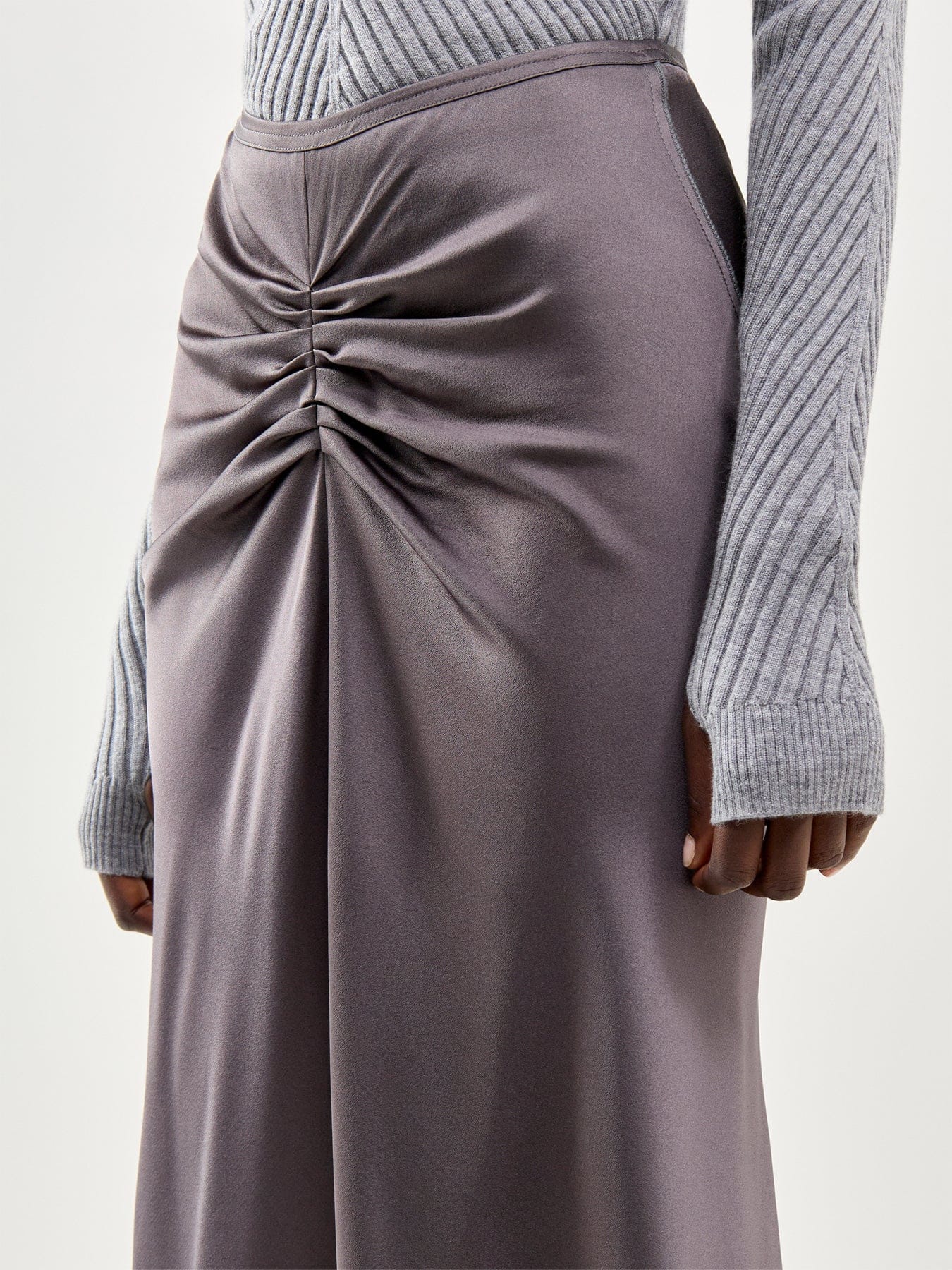 Victoria Beckham Bela Skirt Brown