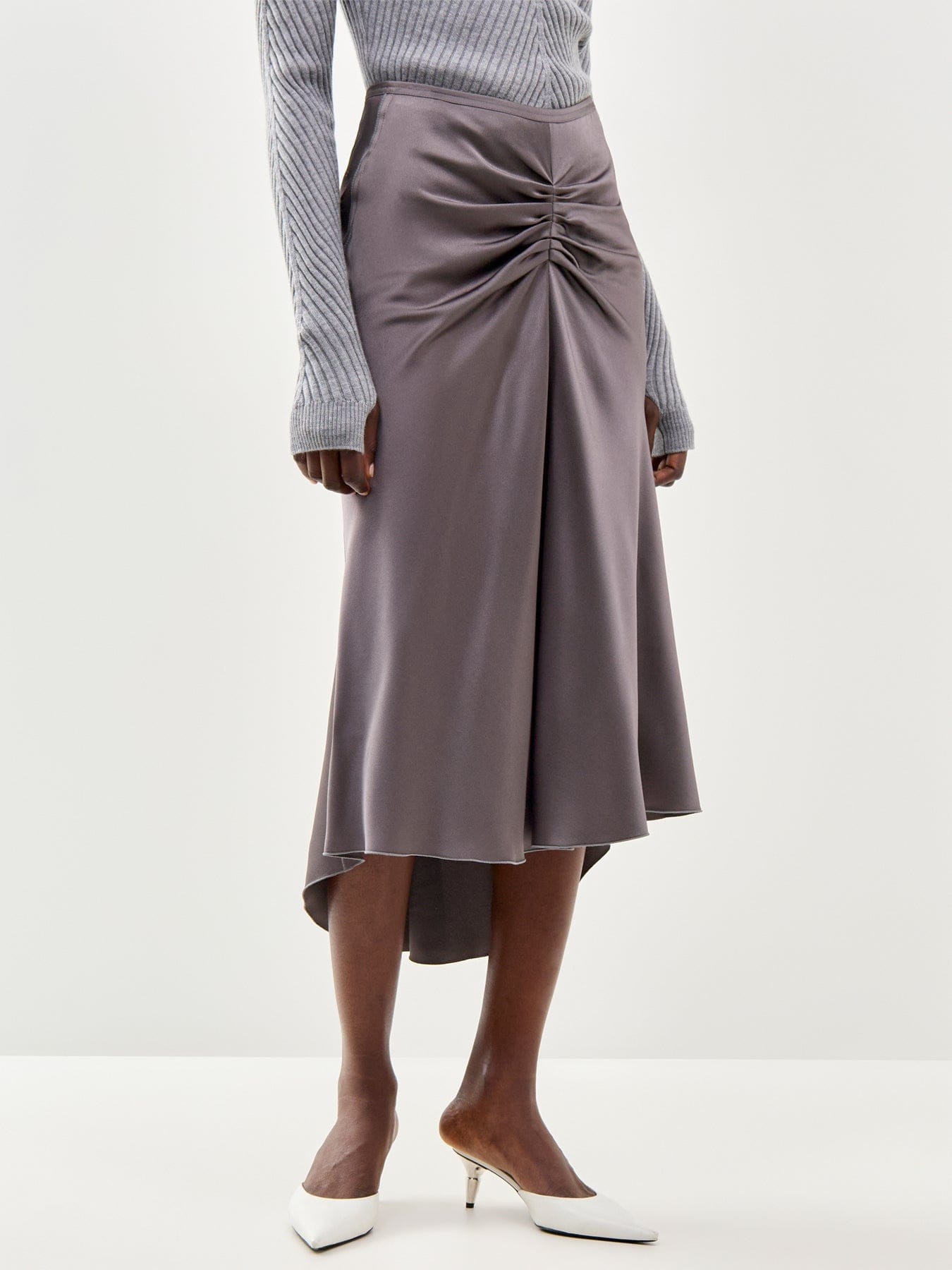 Victoria Beckham Bela Skirt Brown