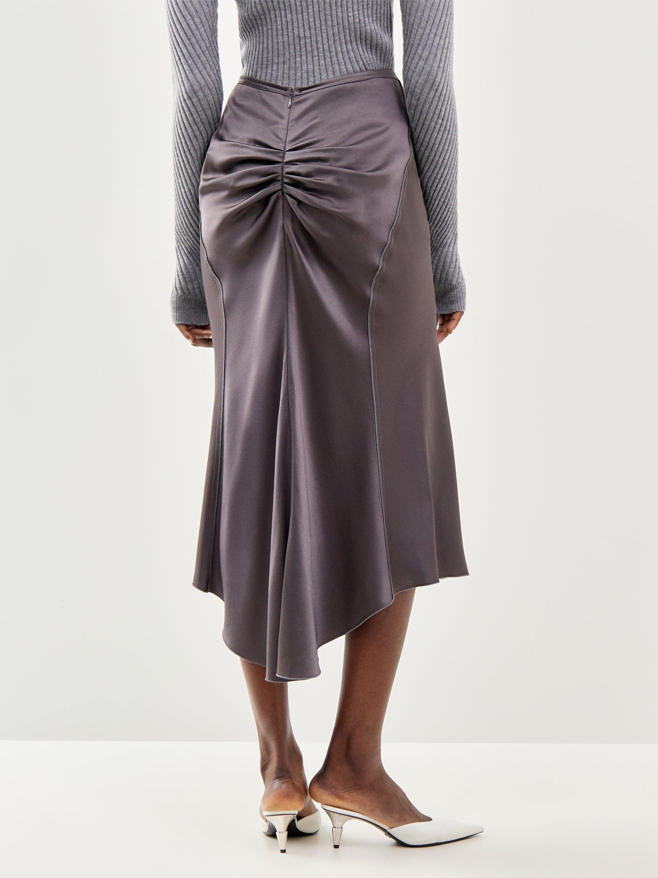 Victoria Beckham Bela Skirt Brown