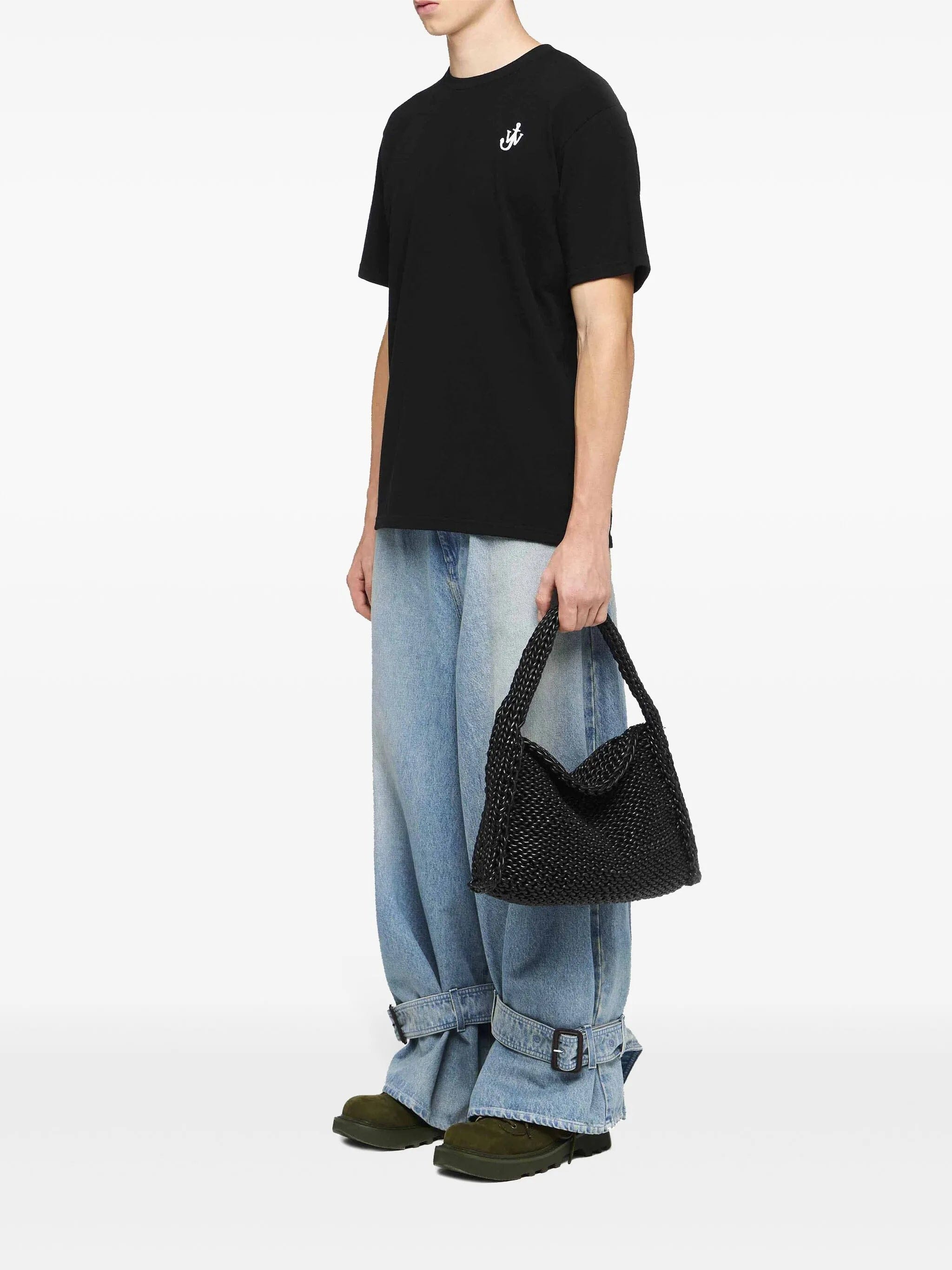 JW Anderson Anchor - embroidered T - shirt