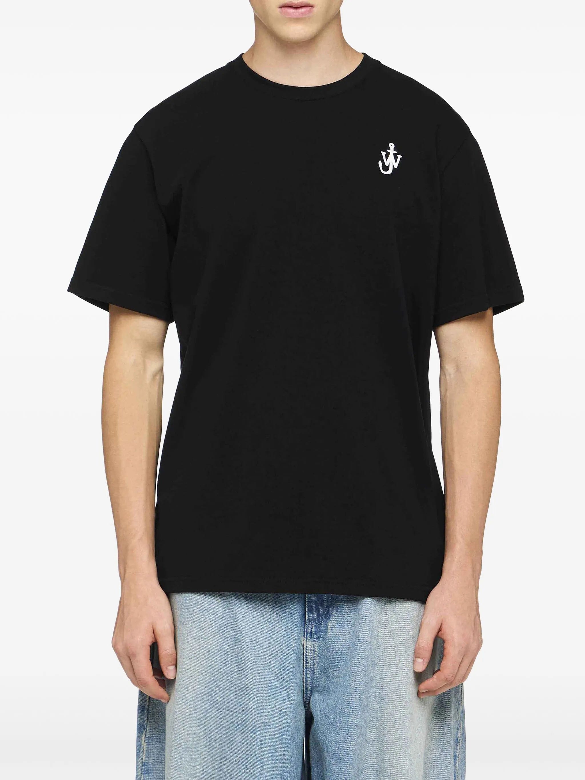 JW Anderson Anchor - embroidered T - shirt
