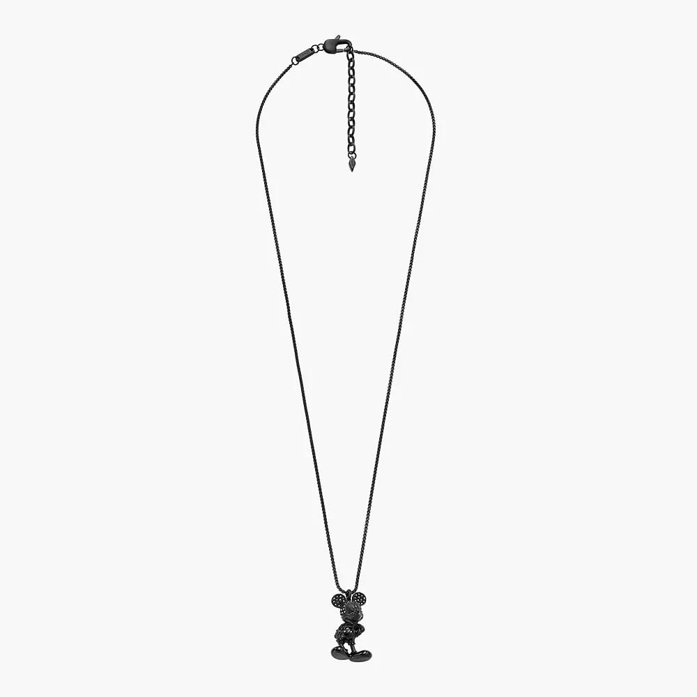 Fossil DISNEY FOSSIL SPECIAL EDITION BLACK STAINLESS STEEL CHAIN NECKLACE