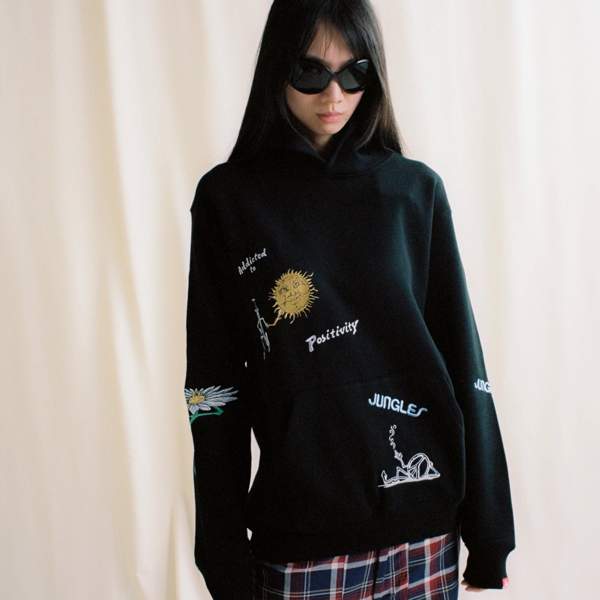 Jungles ADDICTED TO POSITIVITY HOODIE