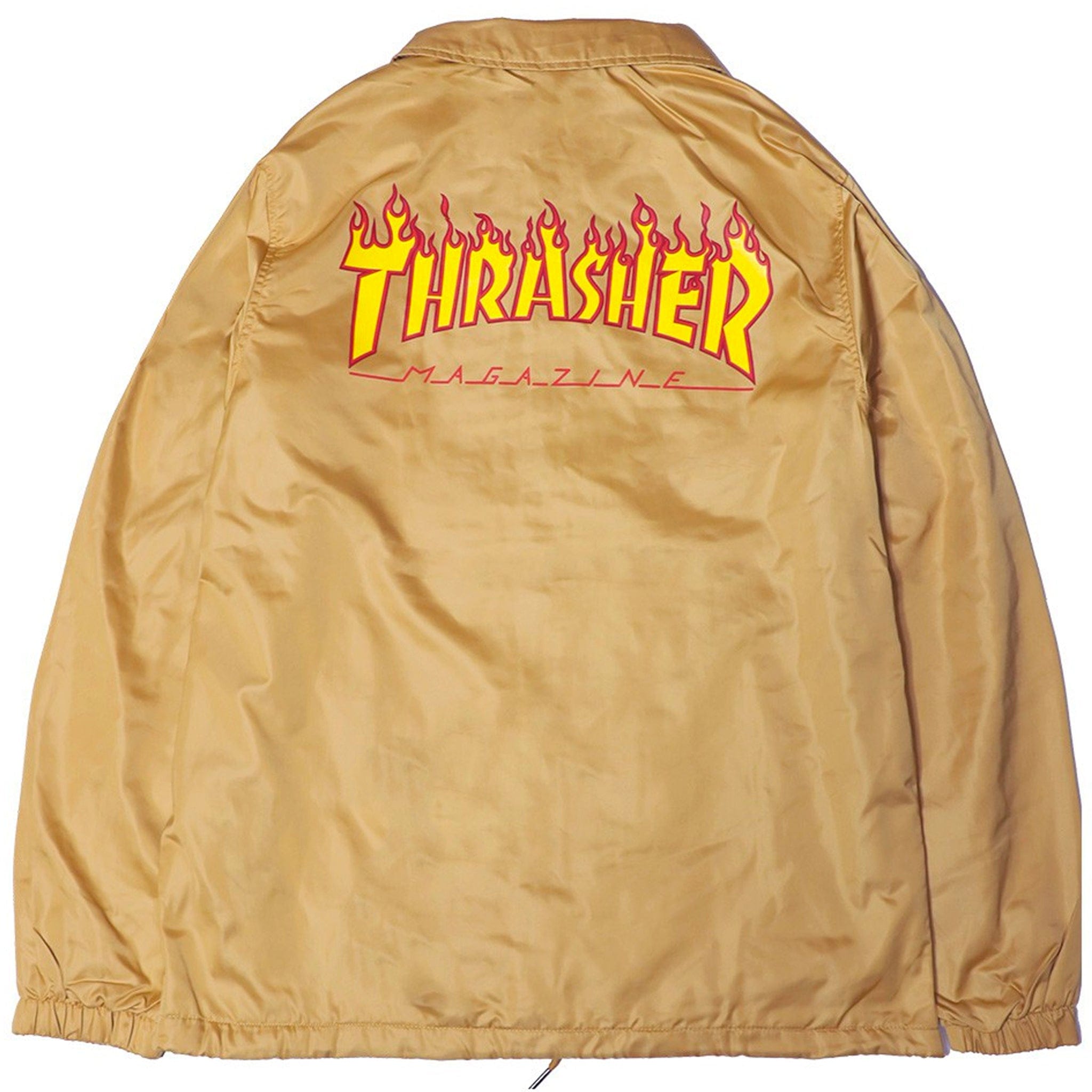 Thrasher Flame Satin Coach jacket