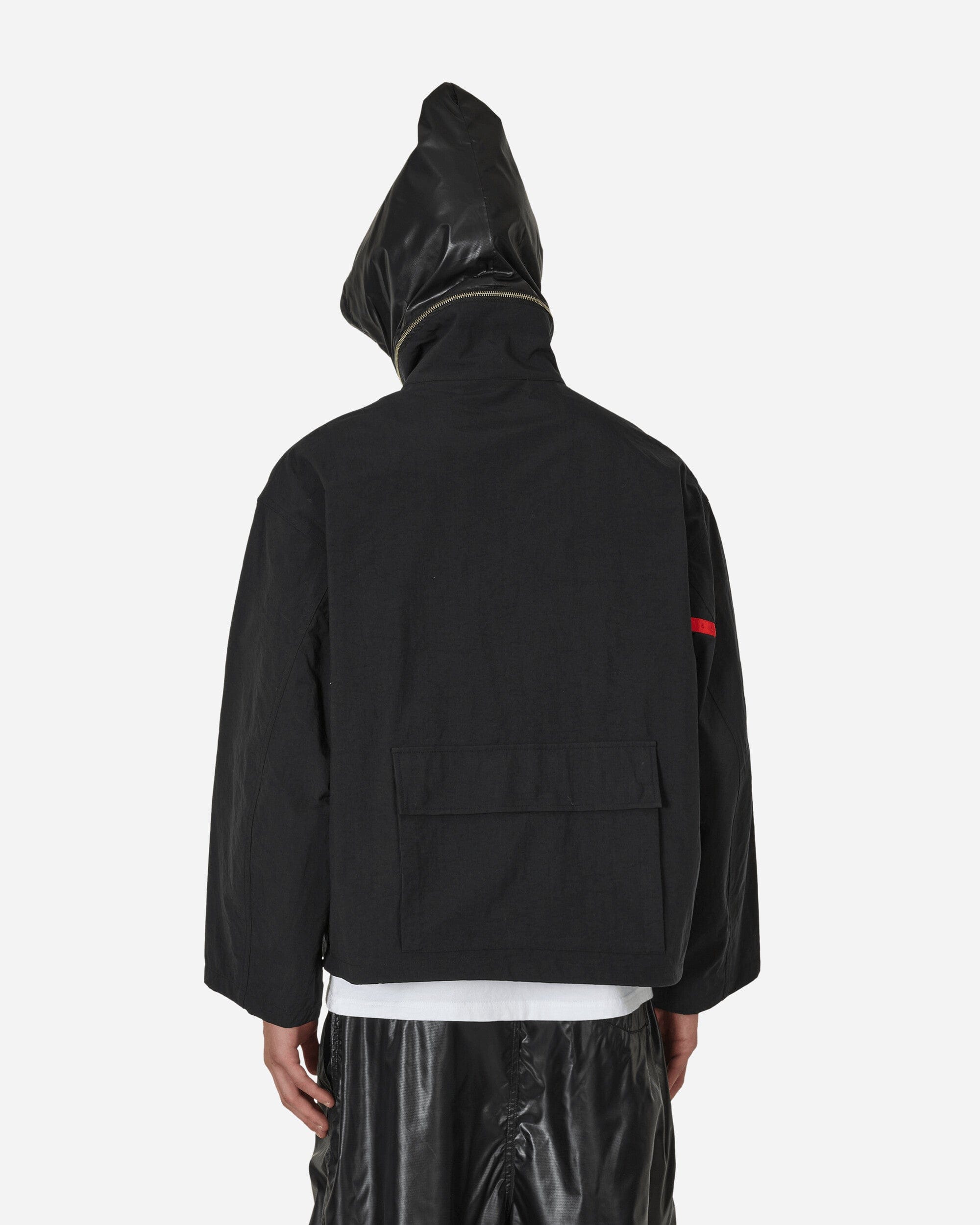 Phingerin Hood Cut Moving Jacket Black