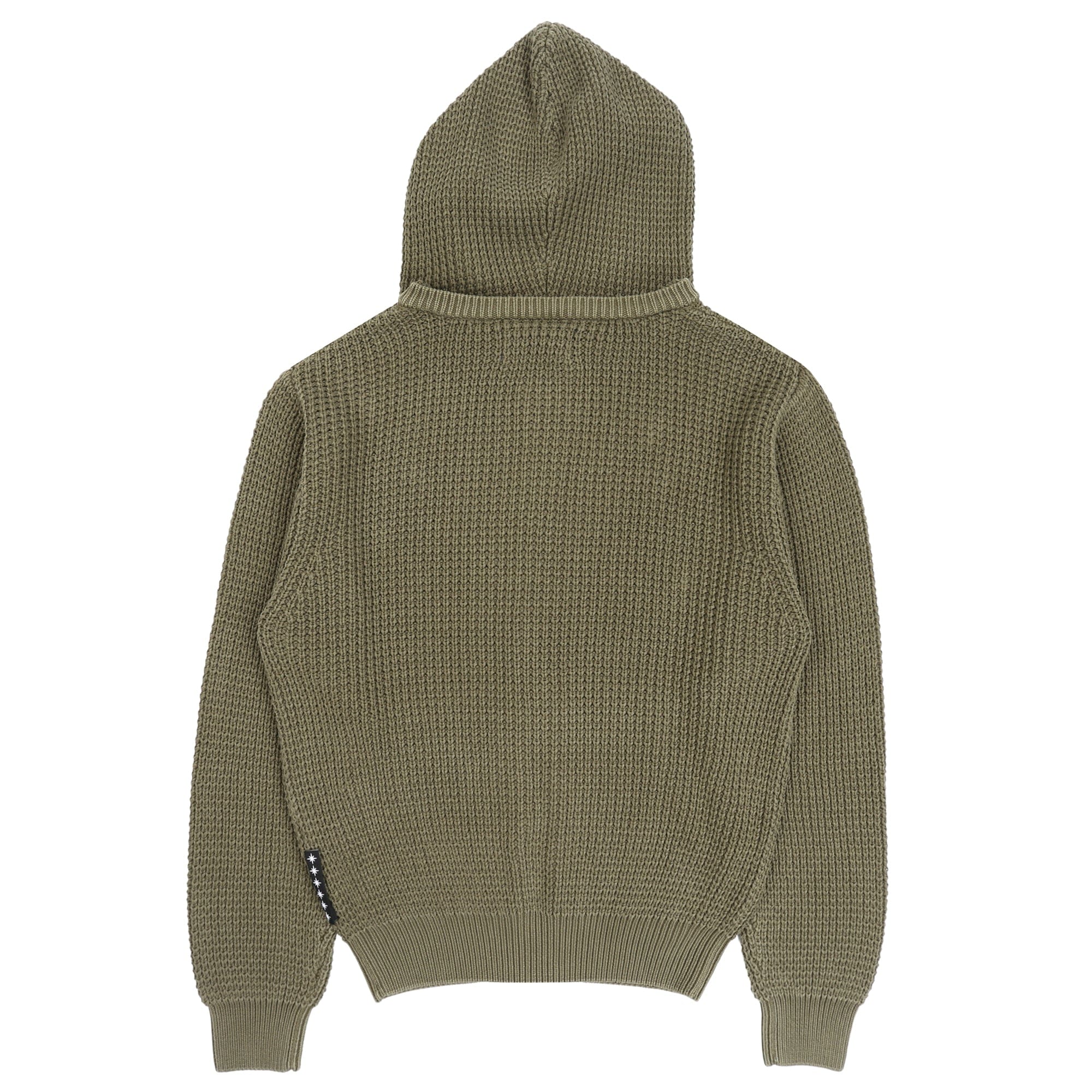 Bott Knit Zip Hoodie - Olive