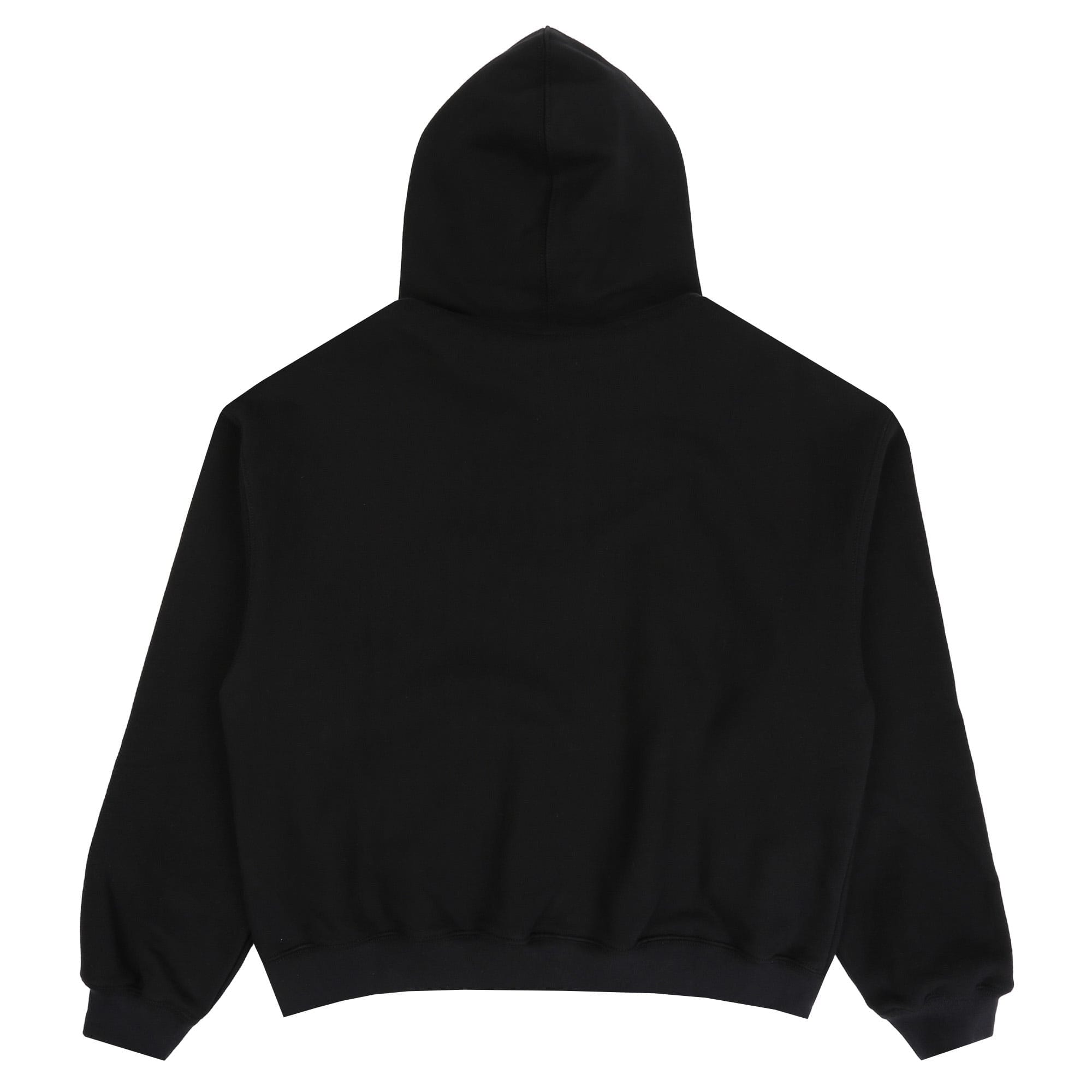 Lttt 1/3 Zip Hoodie - Black